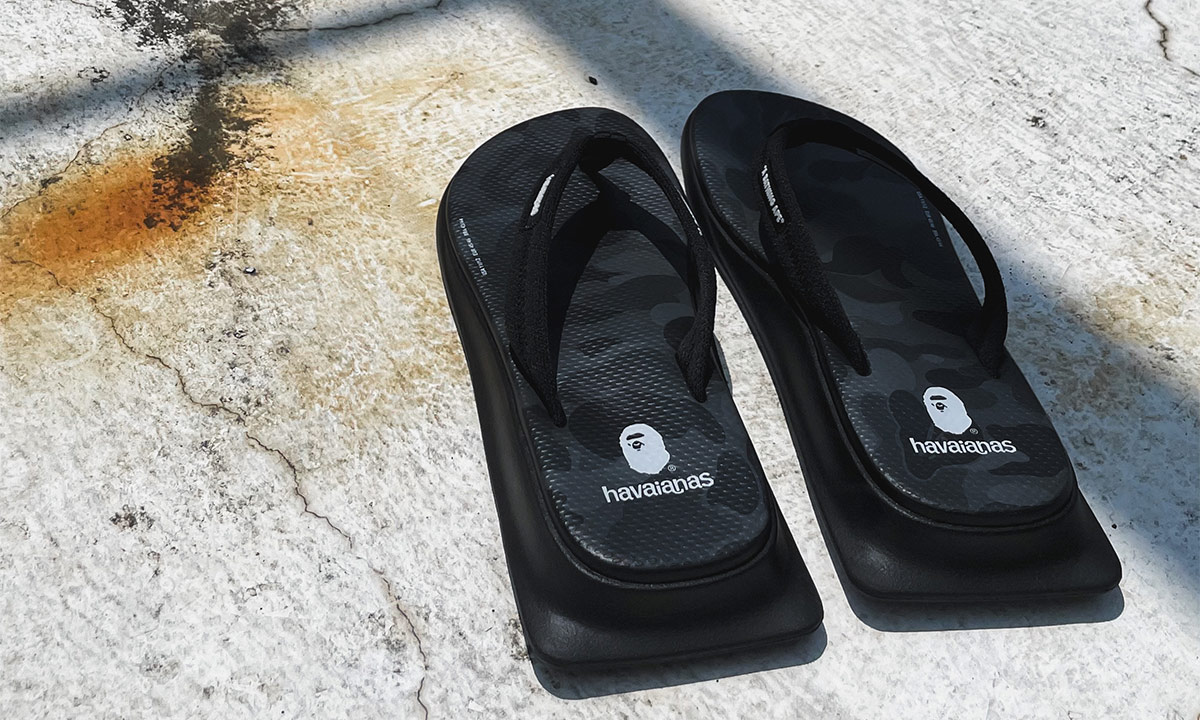 How to Style BAPE x Havaianas' Flip-Flop Collab