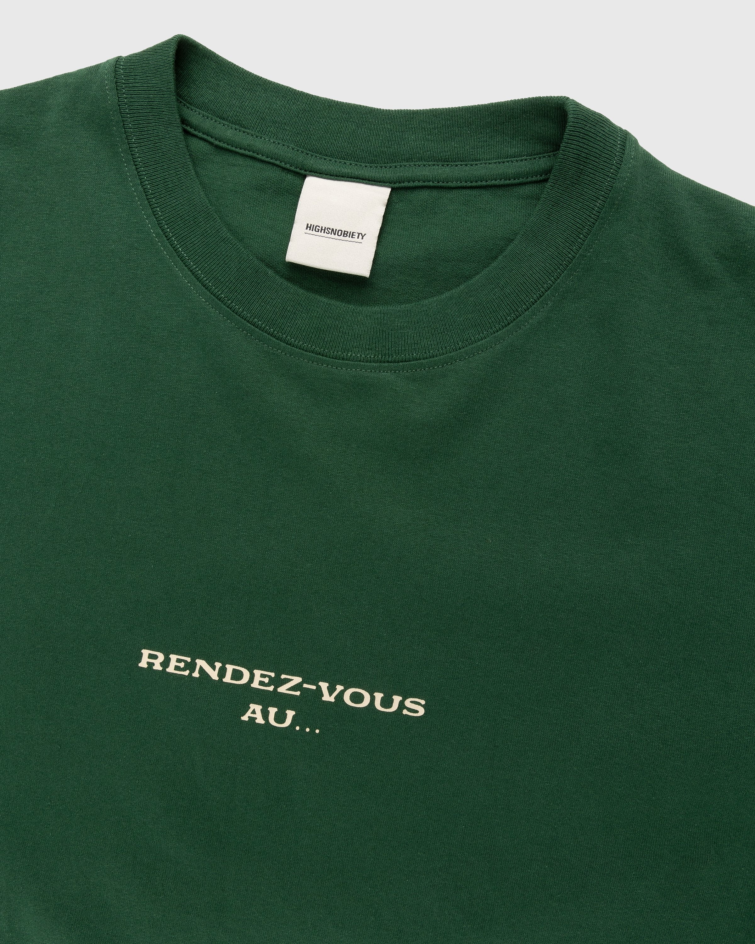 Café de Flore x Highsnobiety – Not In Paris 4 Rendez-vous Au T-Shirt Green - T-shirts - Green - Image 5