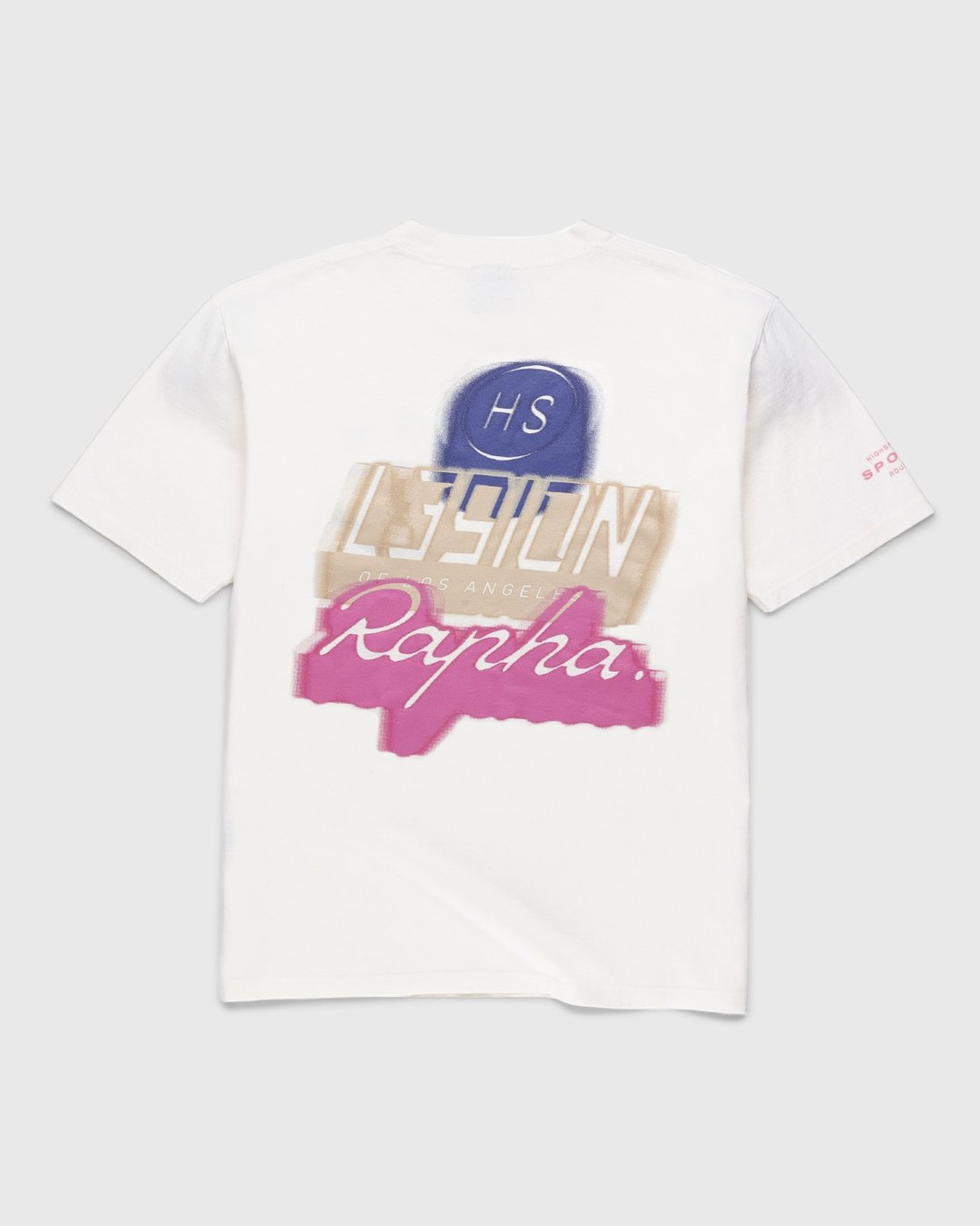 Rapha x L39ION of LA x Highsnobiety – HS Sports T-Shirt White - T-shirts - White - Image 1