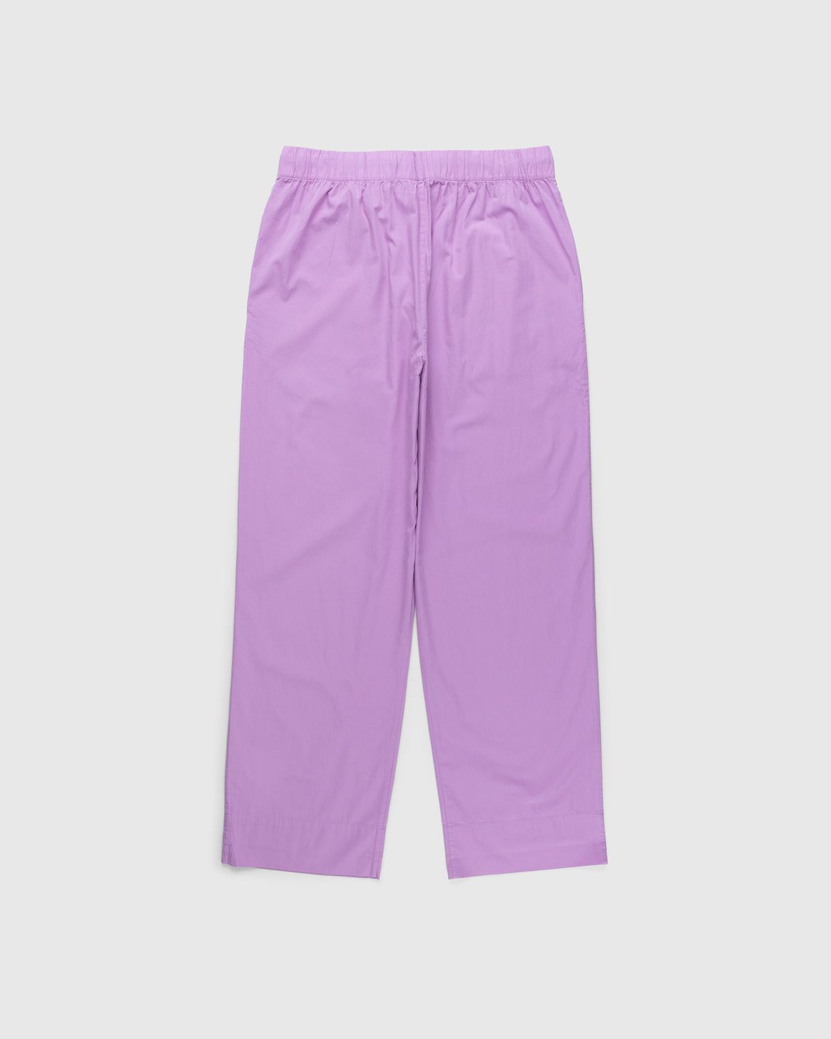 Tekla – Cotton Poplin Pyjamas Pants Purple Pink - Pyjamas - Pink - Image 2