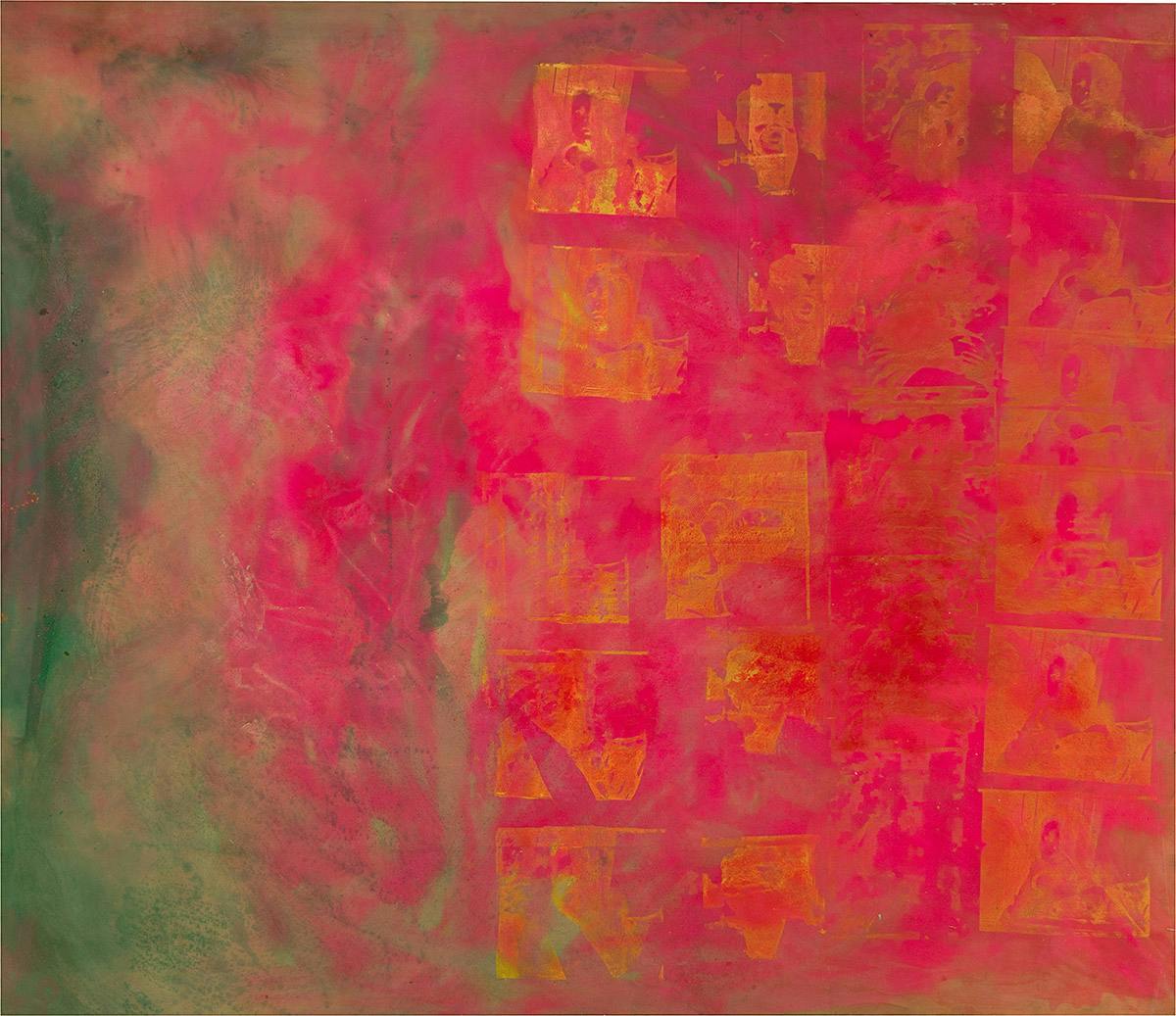 Frank Bowling, Bartica, 1968-69