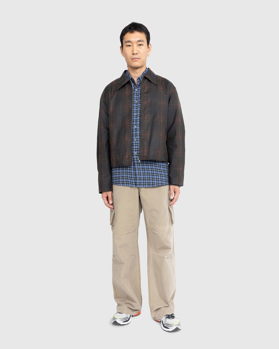 Our Legacy – Mini Jacket Hunterbrown Tartan - Outerwear - Brown - Image 2