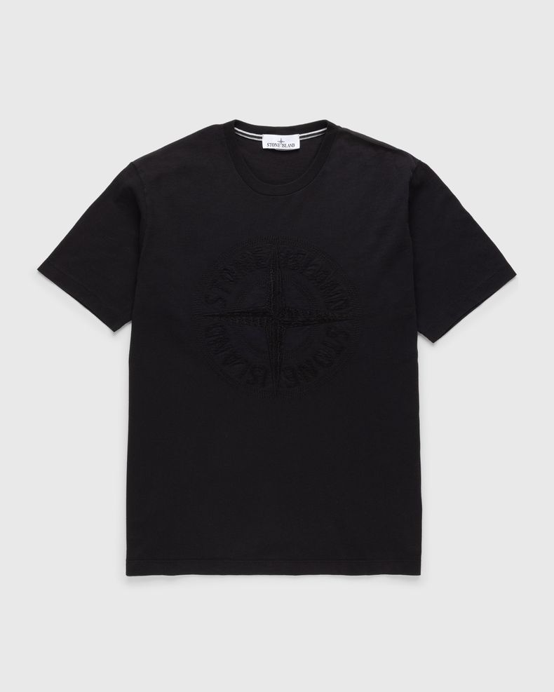 Stone Island – Compass Logo T-Shirt Black