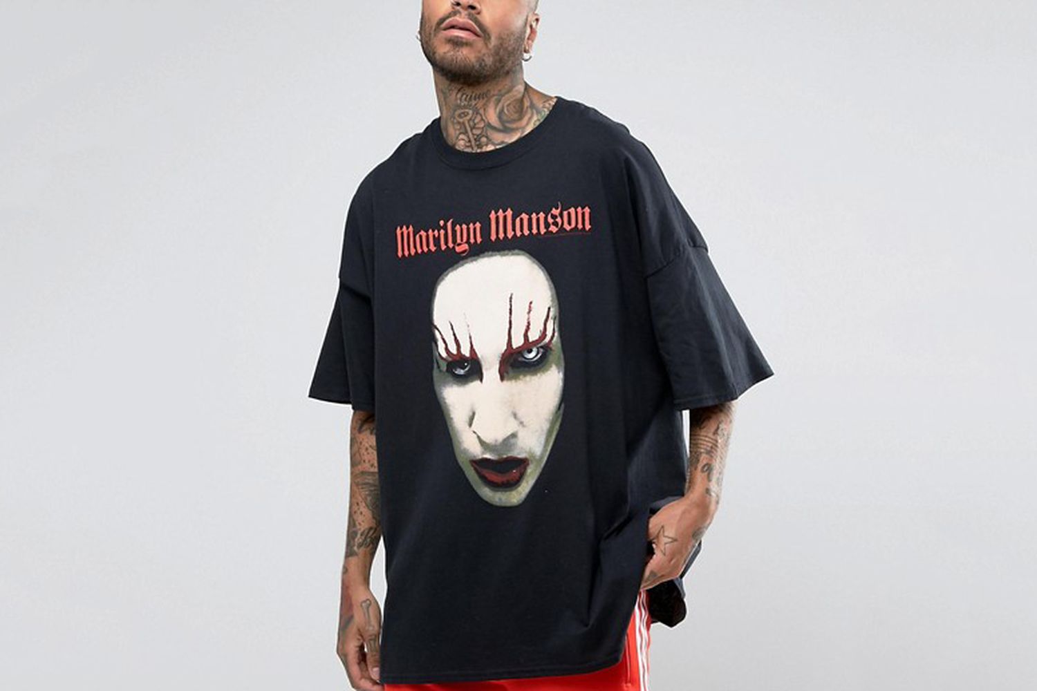 Oversized Marilyn Manson T-Shirt