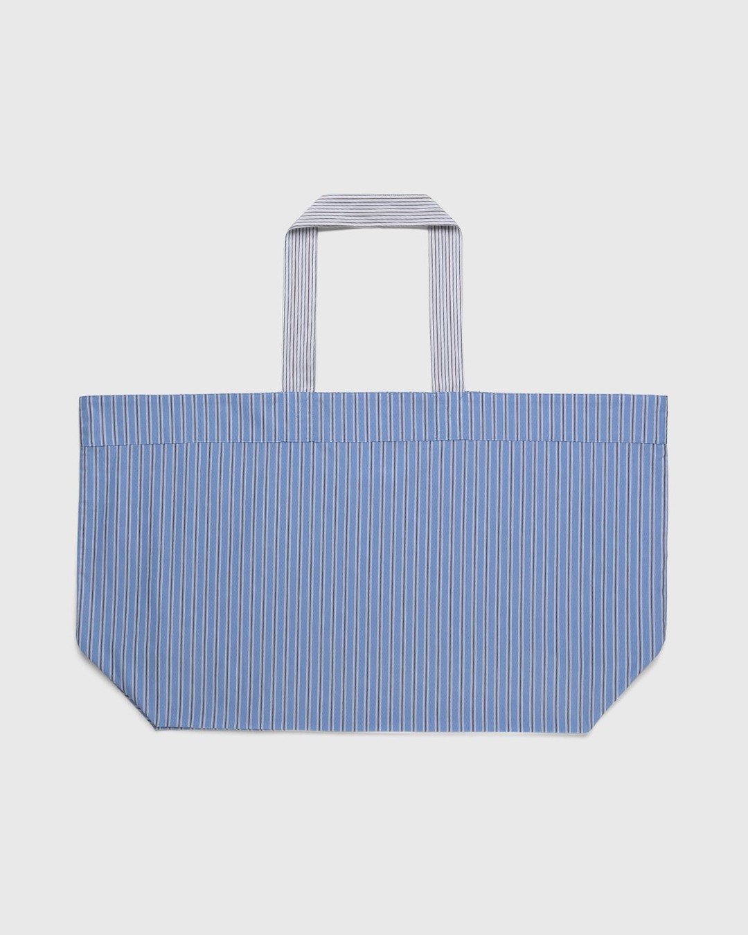 Highsnobiety – Shirting Laundry Bag Blue - Tote Bags - Blue - Image 2
