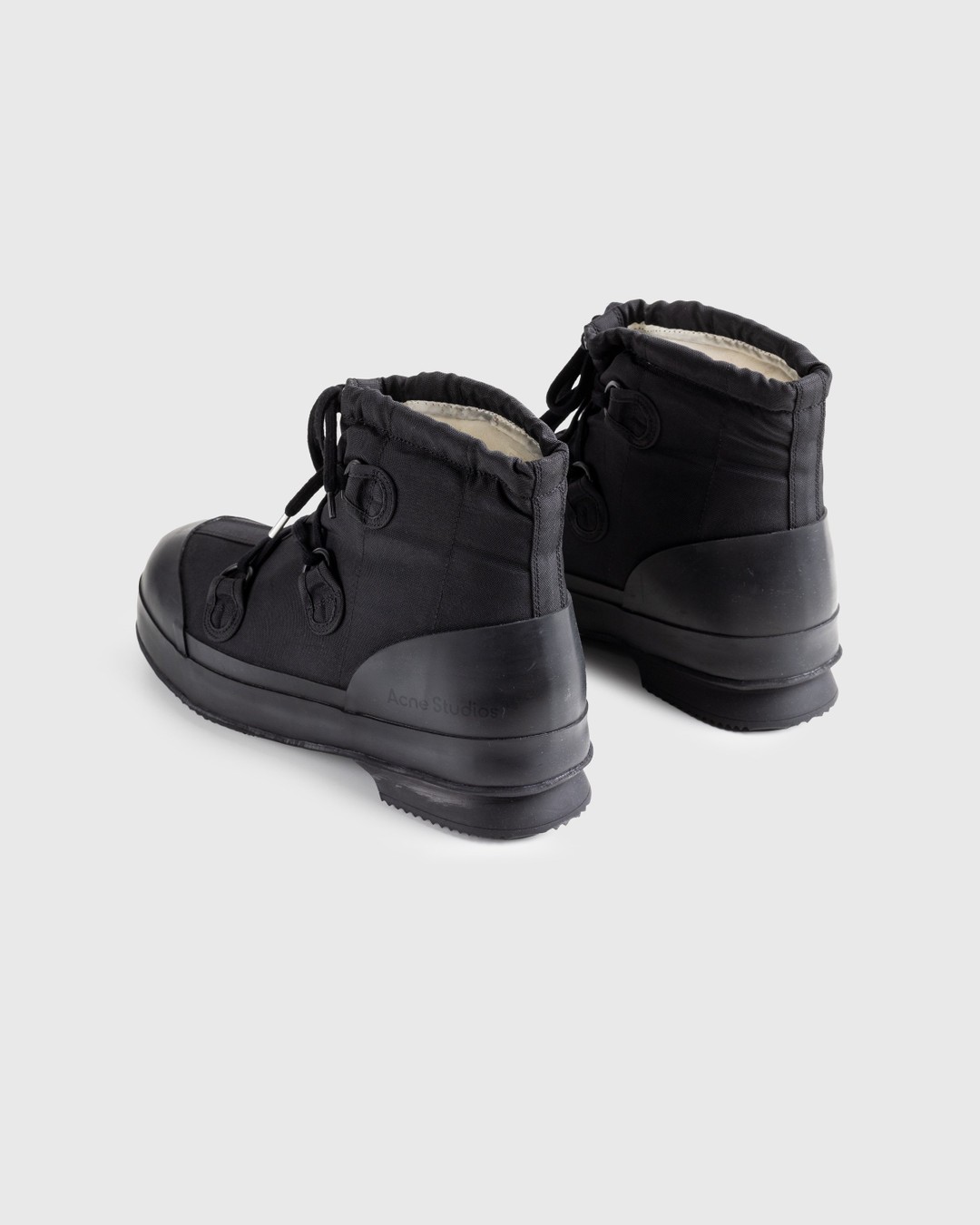 Acne Studios LaceUp Boots Black Highsnobiety Shop