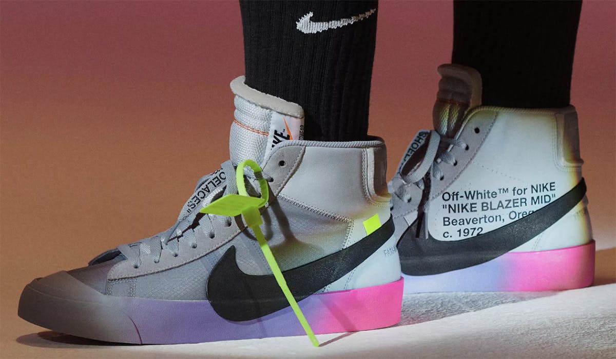 off white nike blazer retail price