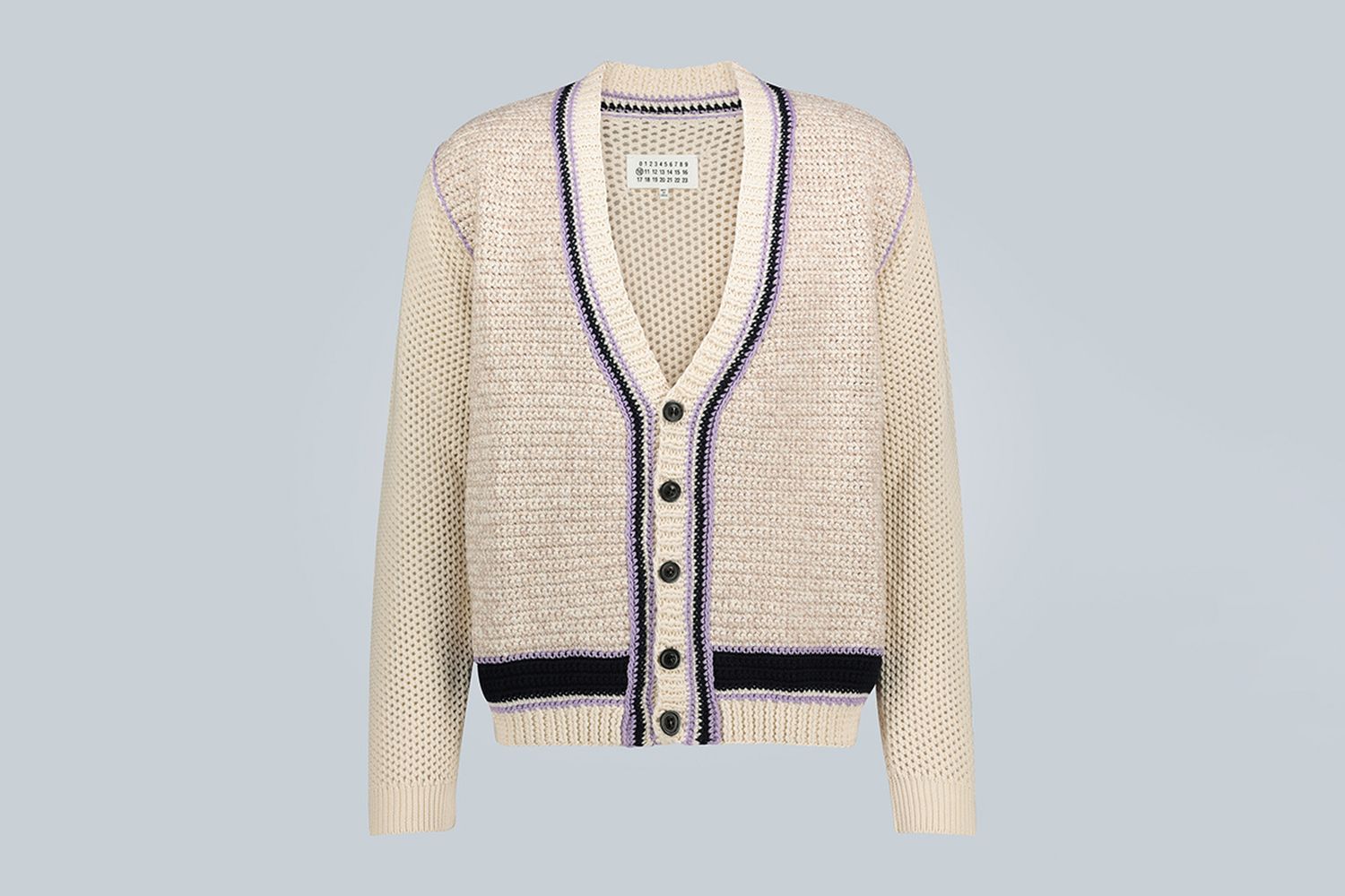 Knitted Cotton-Blend Cardigan