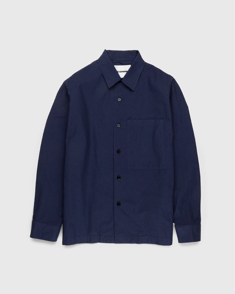 Jil Sander – Long Sleeve Work Shirt Navy