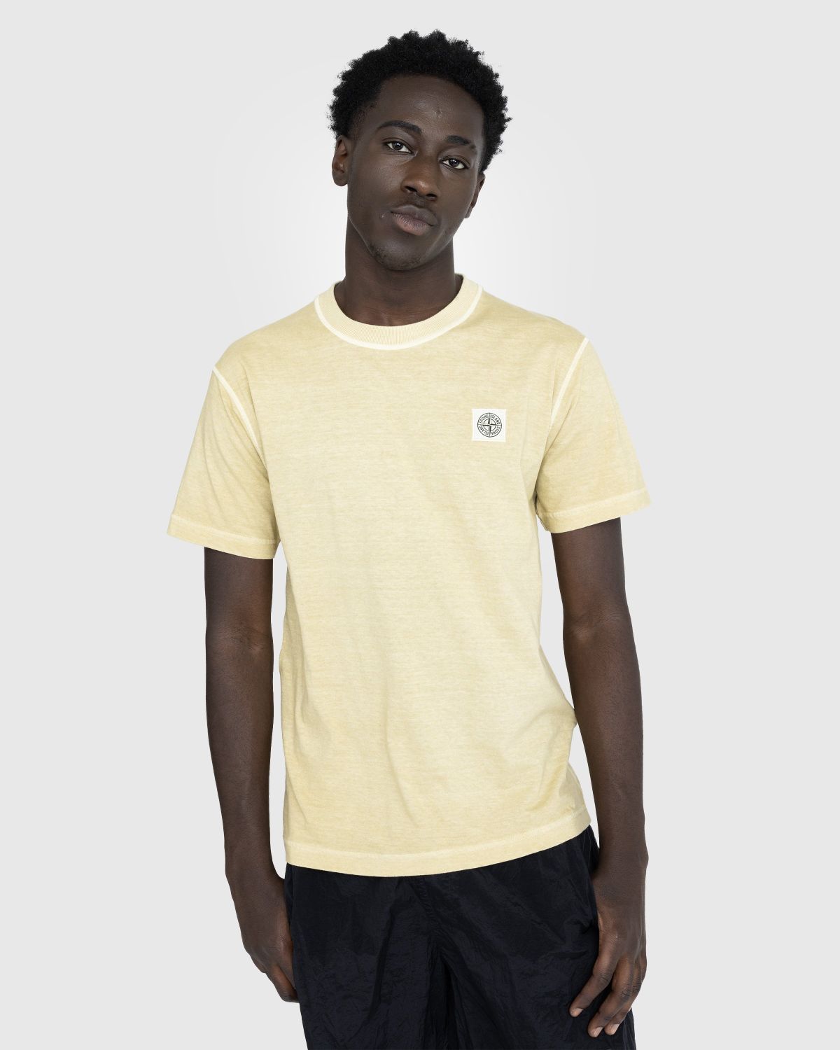 Stone Island – Fissato T-Shirt Natural Beige | Highsnobiety Shop