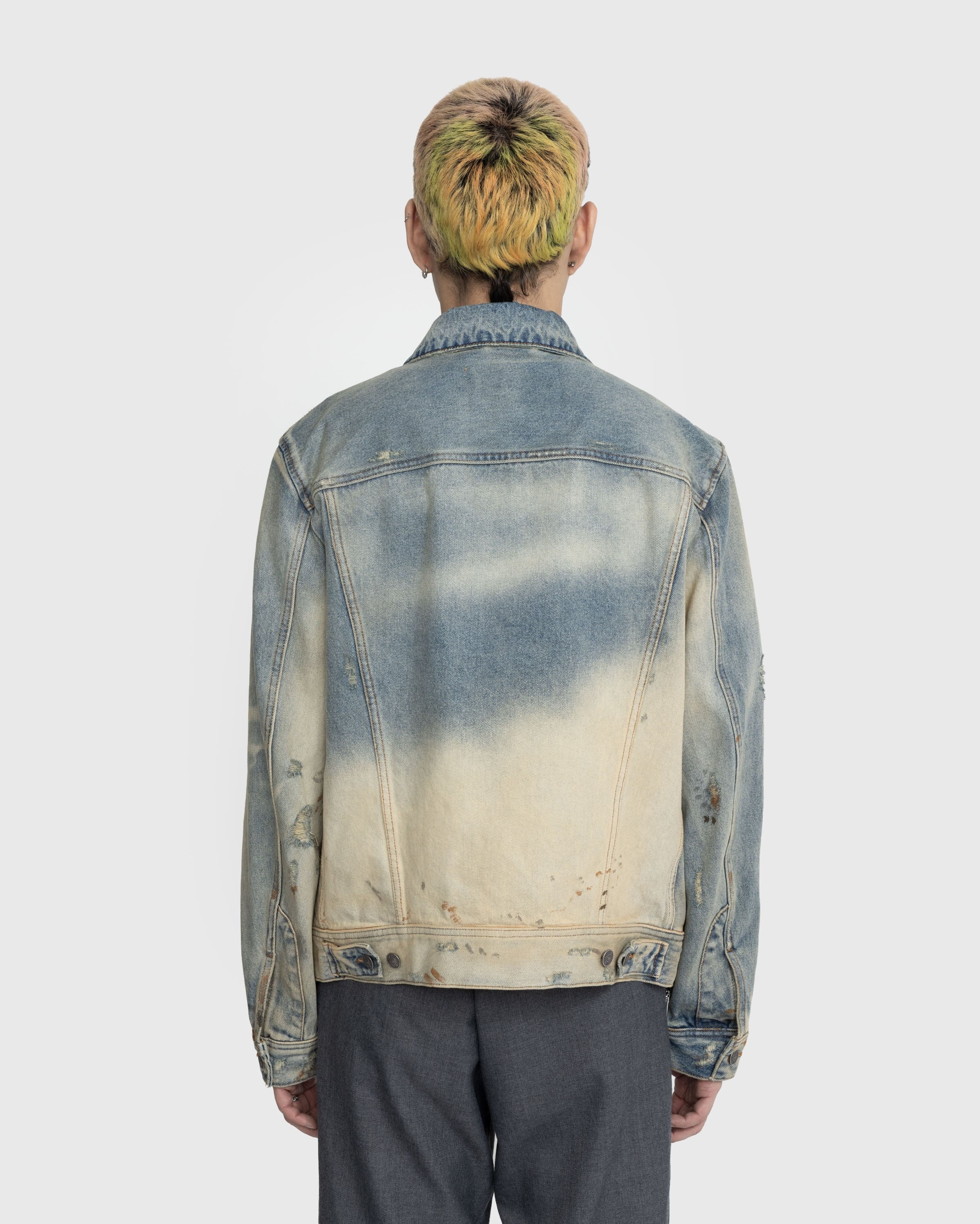 Diesel white denim store jacket
