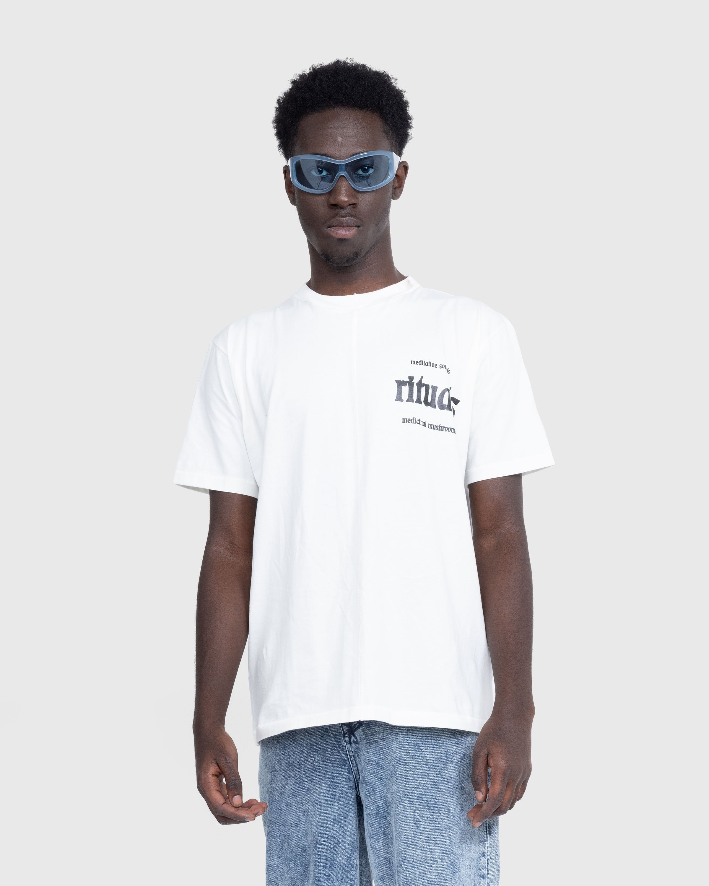 Space Available Studio – Ritual T-Shirt White - T-shirts - White - Image 3