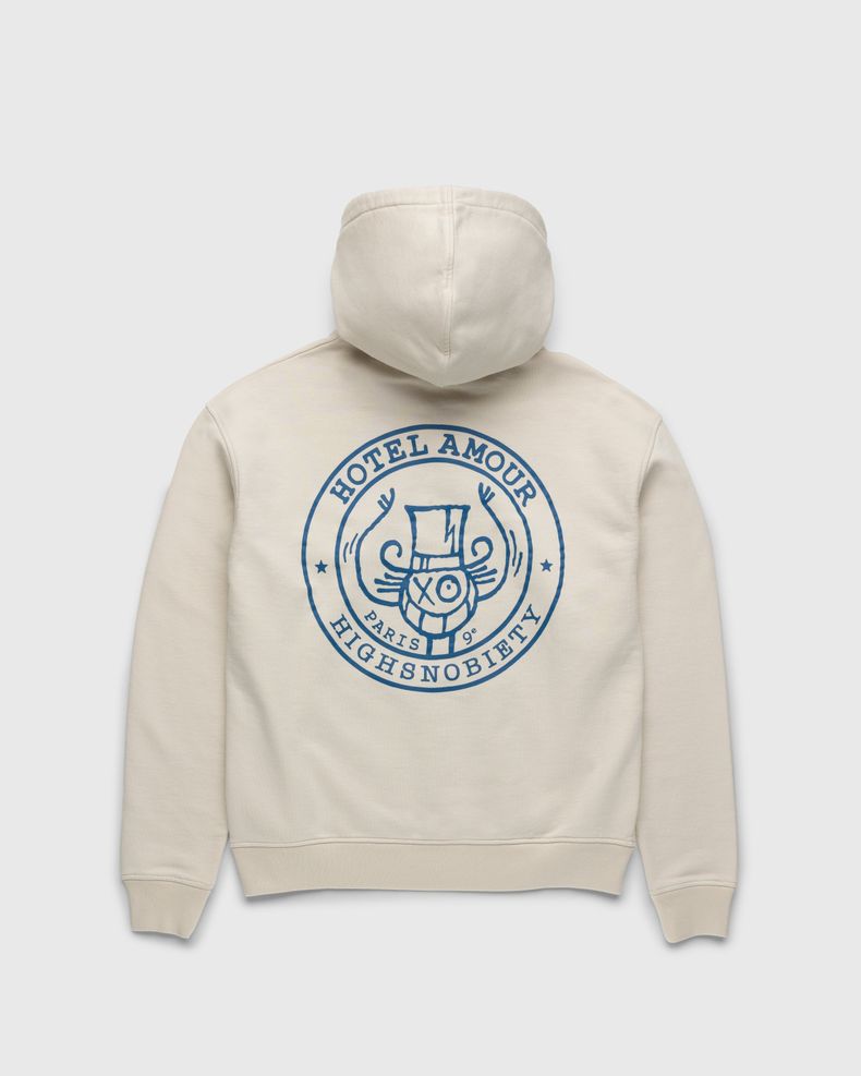 Hotel Amour x Highsnobiety – Not In Paris 4 Hoodie Eggshell