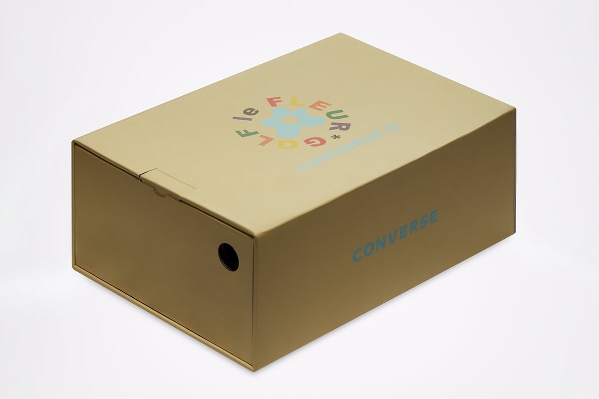 Tyler the Creator Converse GOLF le FLEUR Gianno sneaker box