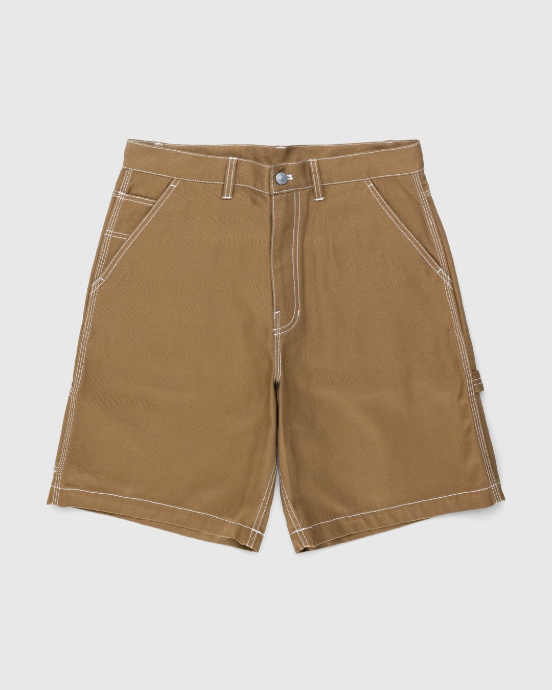 Highsnobiety – Carpenter Shorts Dark Beige - Shorts - Brown - Image 1
