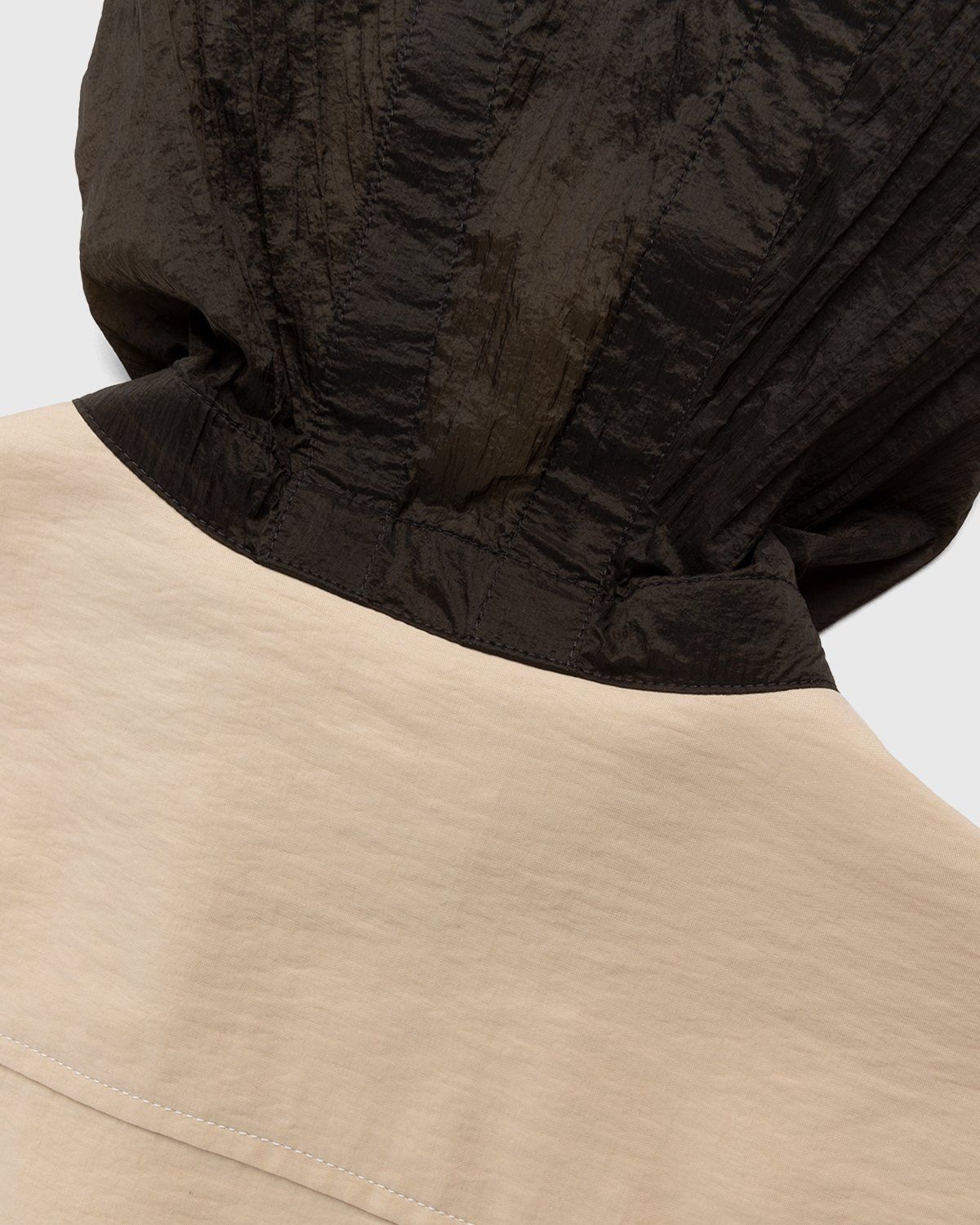 Arnar Mar Jonsson – Solarlag Hooded Shirt Melon/Chocolate - Outerwear - Beige - Image 7