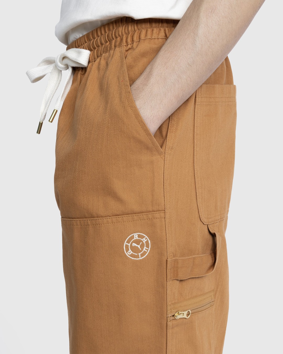 Puma x Rhuigi – Double Knee Pants Desert Tan - Pants - Brown - Image 5