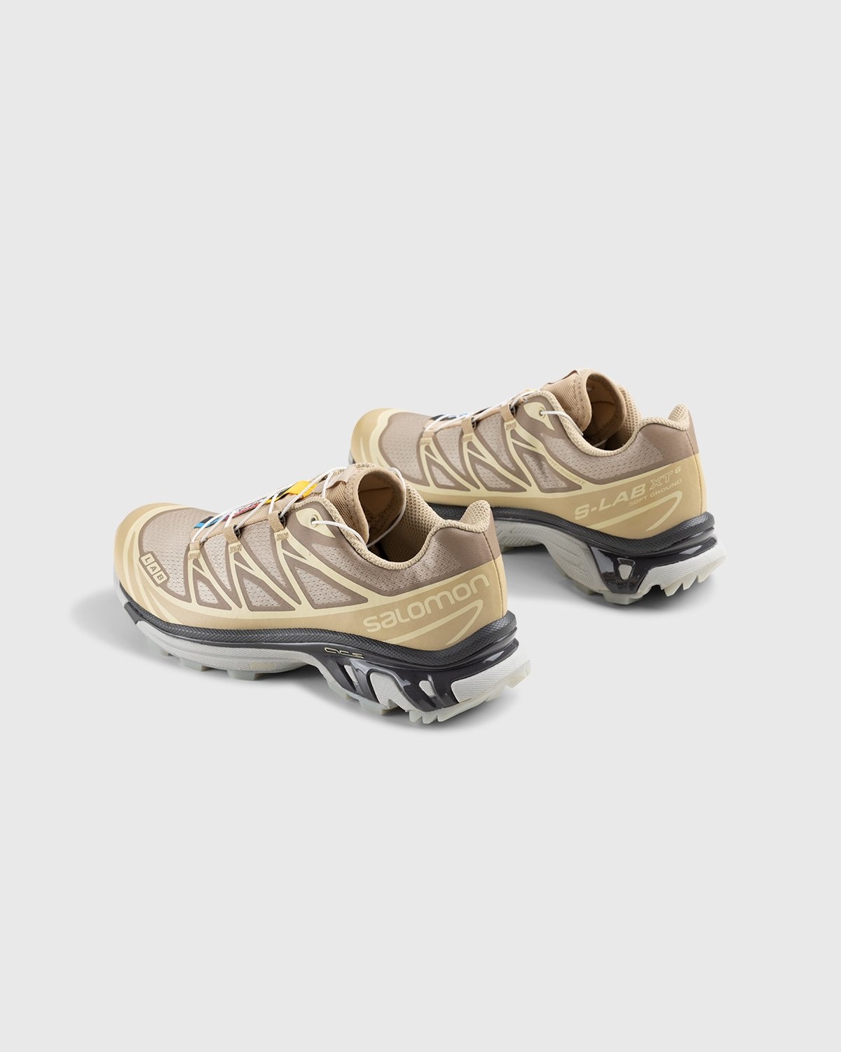 Salomon – XT-6 CLEAR Safari/Magnet/Vanila - Sneakers - Beige - Image 4