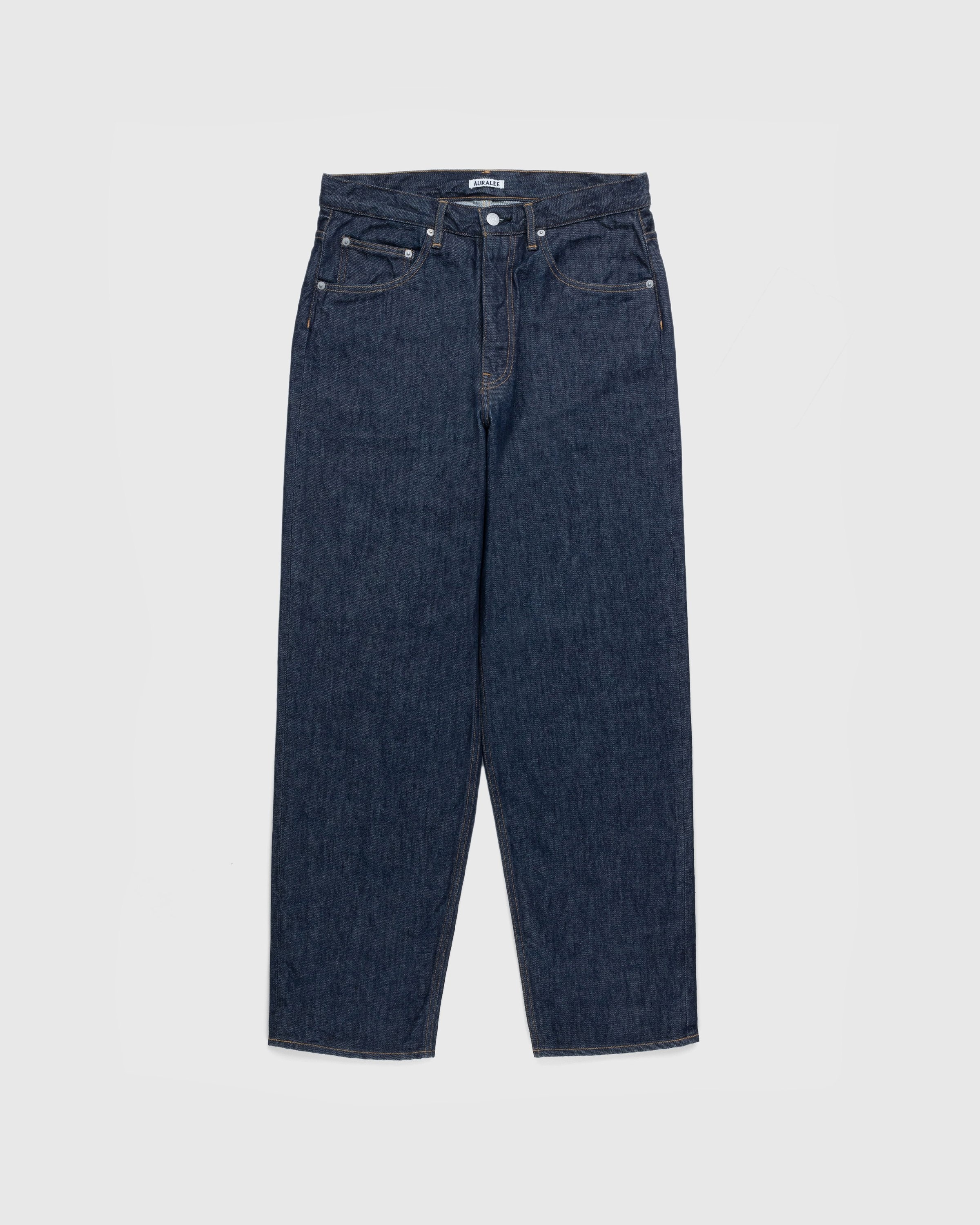Auralee – Hard Twist Denim Pants Indigo | Highsnobiety Shop