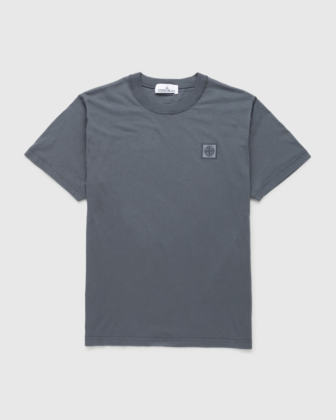 Stone Island Fissato T Shirt Lead Grey Highsnobiety Shop