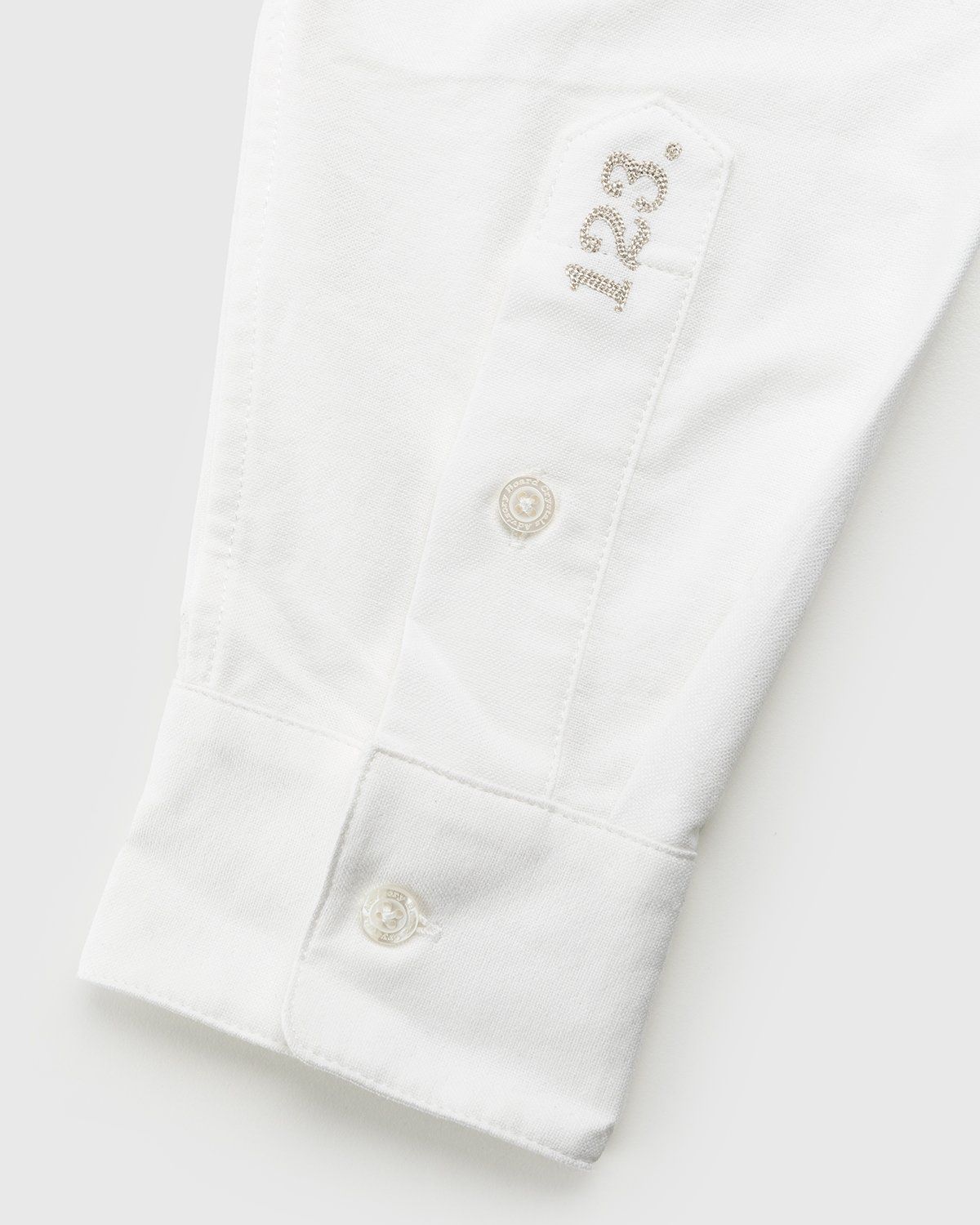 Abc. – Oxford Woven Shirt Selenite - Longsleeve Shirts - White - Image 4