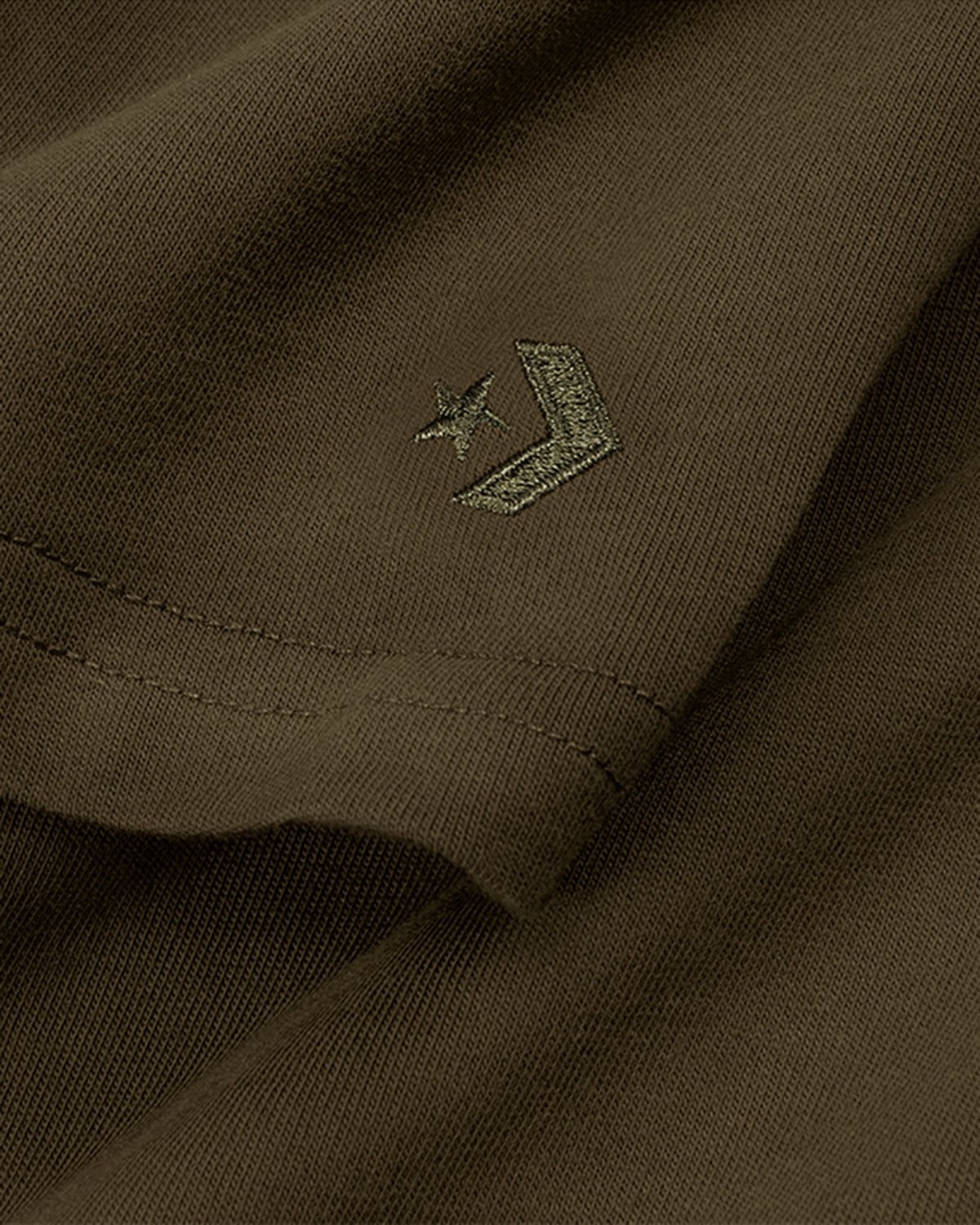 Converse x Kim Jones – T-Shirt Burnt Olive - T-shirts - Green - Image 6