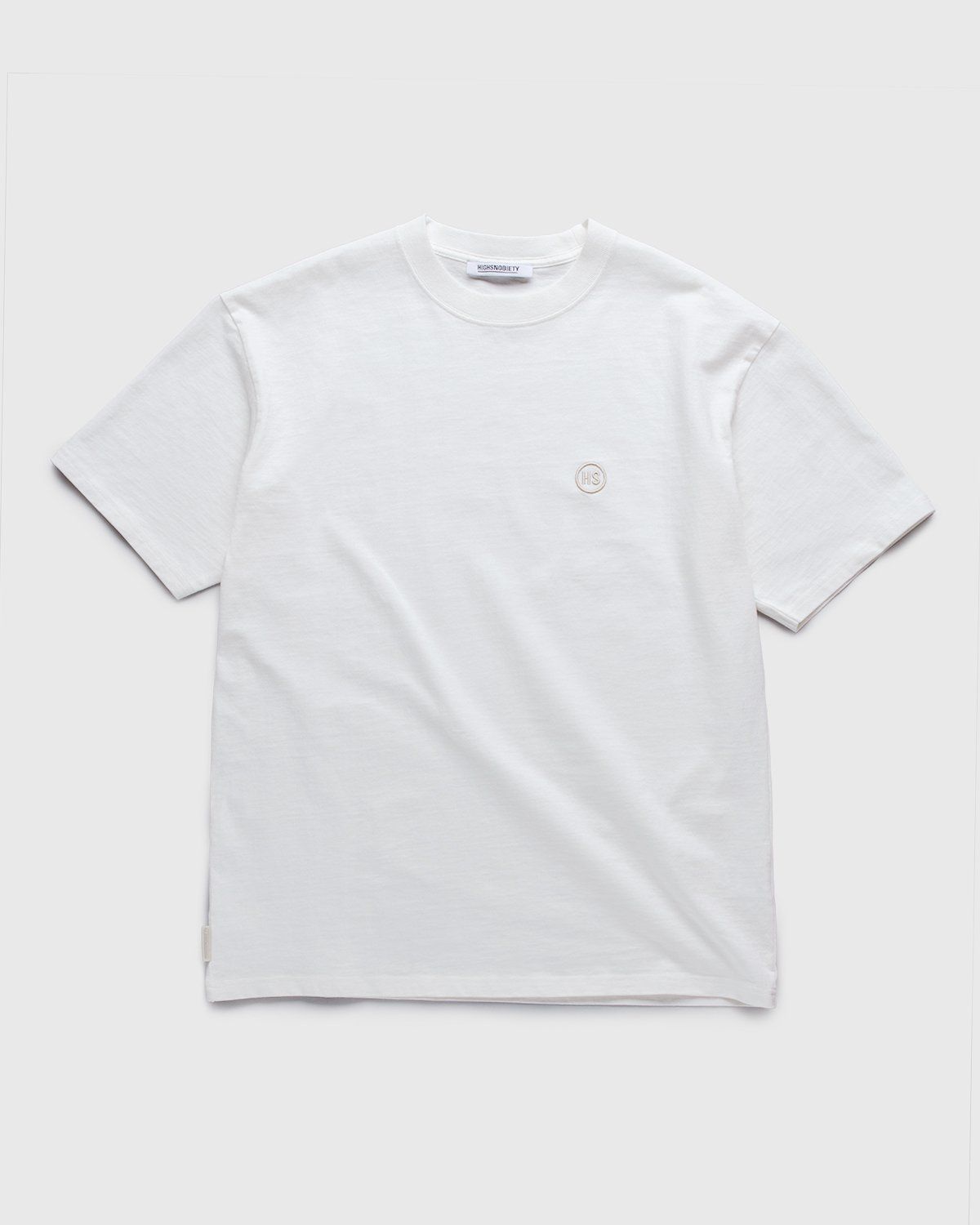 Highsnobiety – T-Shirt Off White - Tops - Beige - Image 1