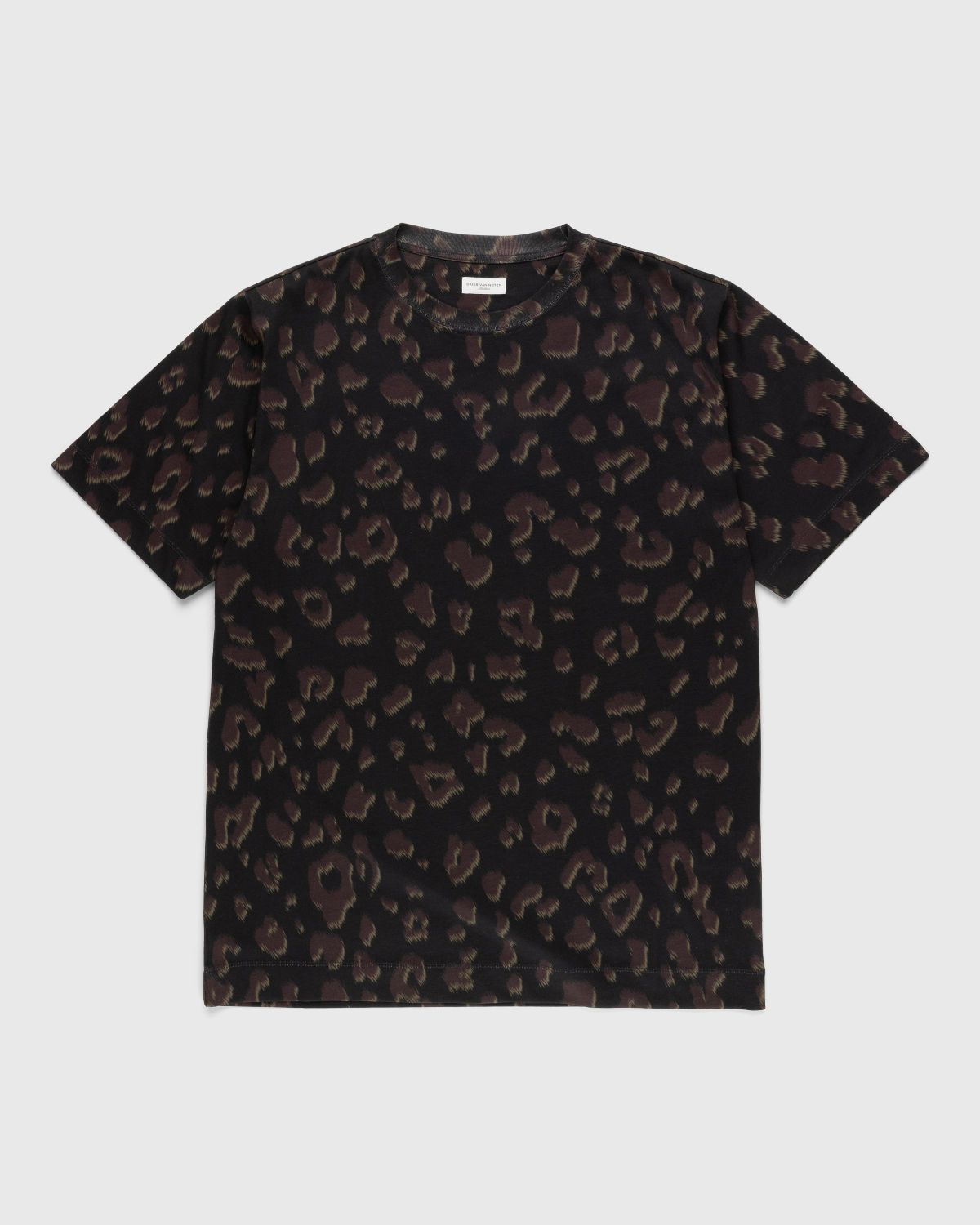 Dries van Noten – Hertz T-Shirt Black - Tops - Black - Image 1