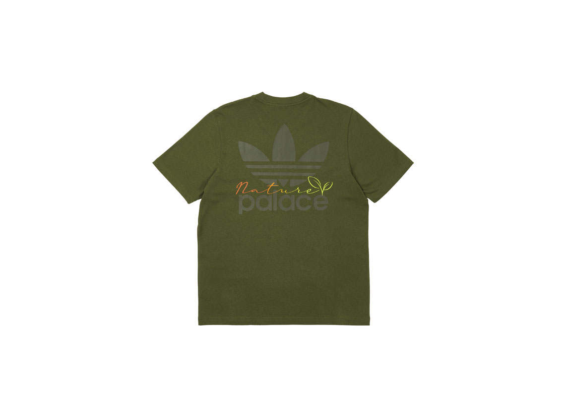 Palace Summer T shirt Adidas natural grn 0092
