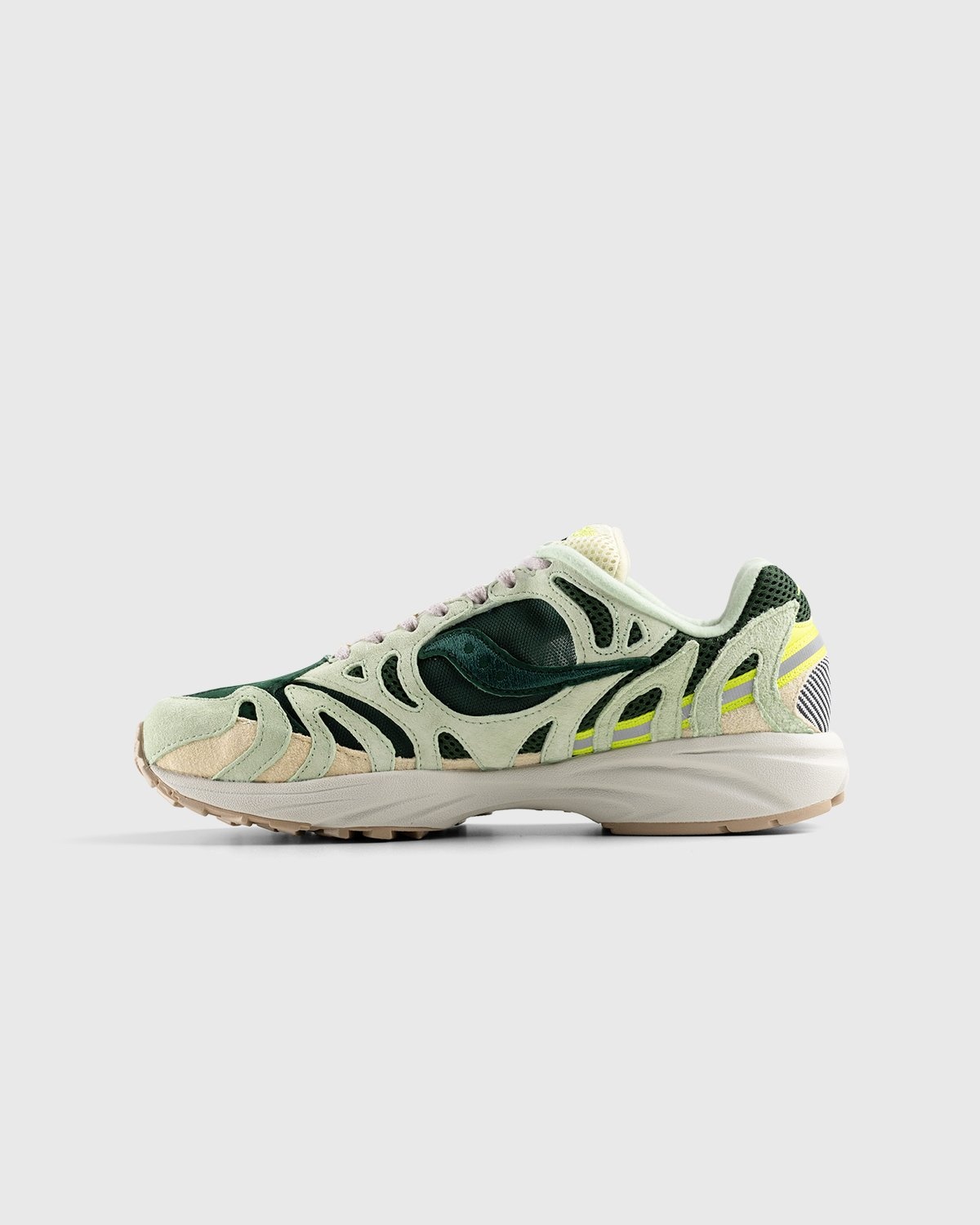 Saucony – Grid Azura 2000 Green - Sneakers - Green - Image 2
