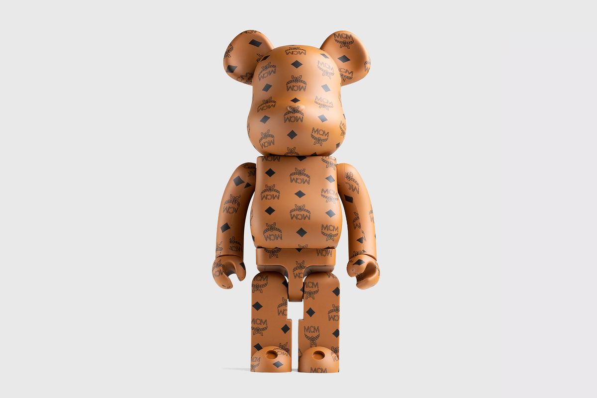 One Size MCM X BE@RBRICK HARLEY QUINN 100% & 400% Set RED