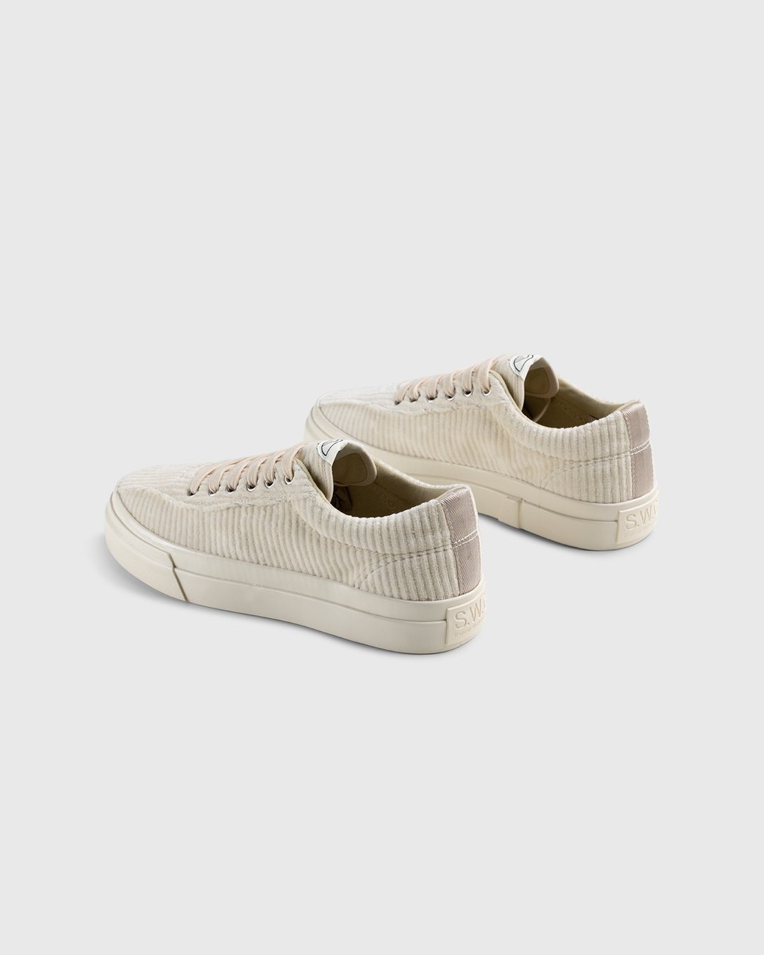 Stepney Workers Club – Dellow Grand Cord Ecru - Sneakers - Beige - Image 4