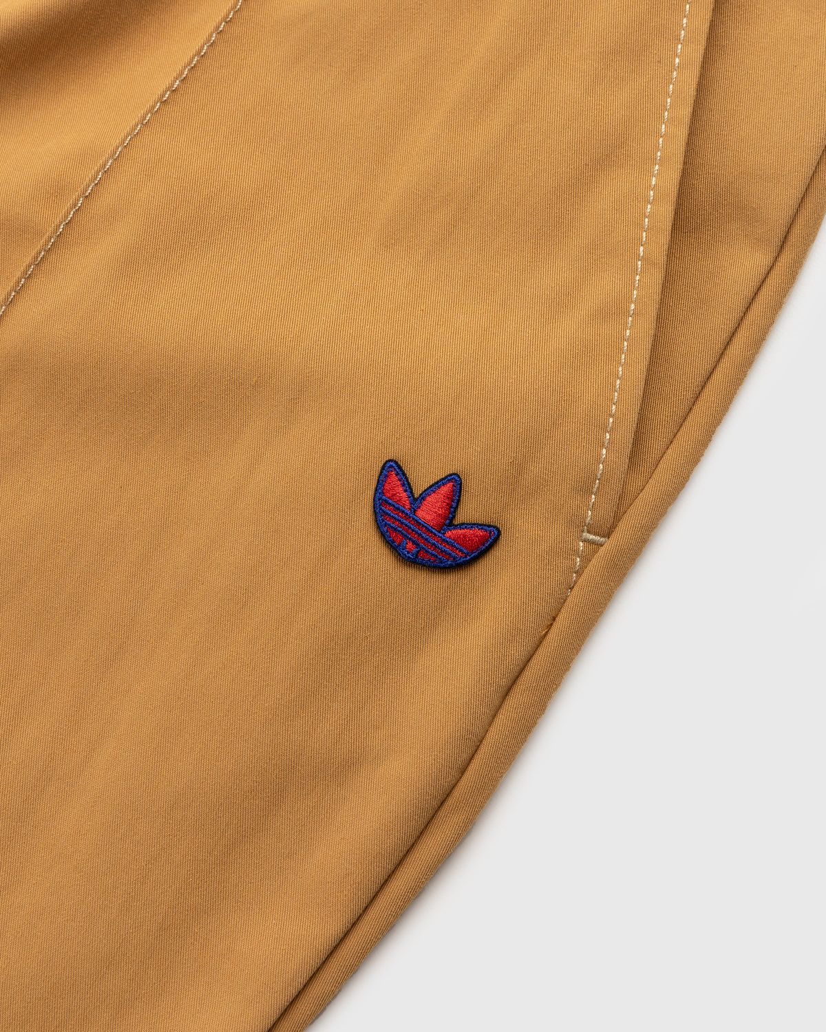 Adidas x Wales Bonner – WB Chino Pants Mesa Brown - Pants - Yellow - Image 4