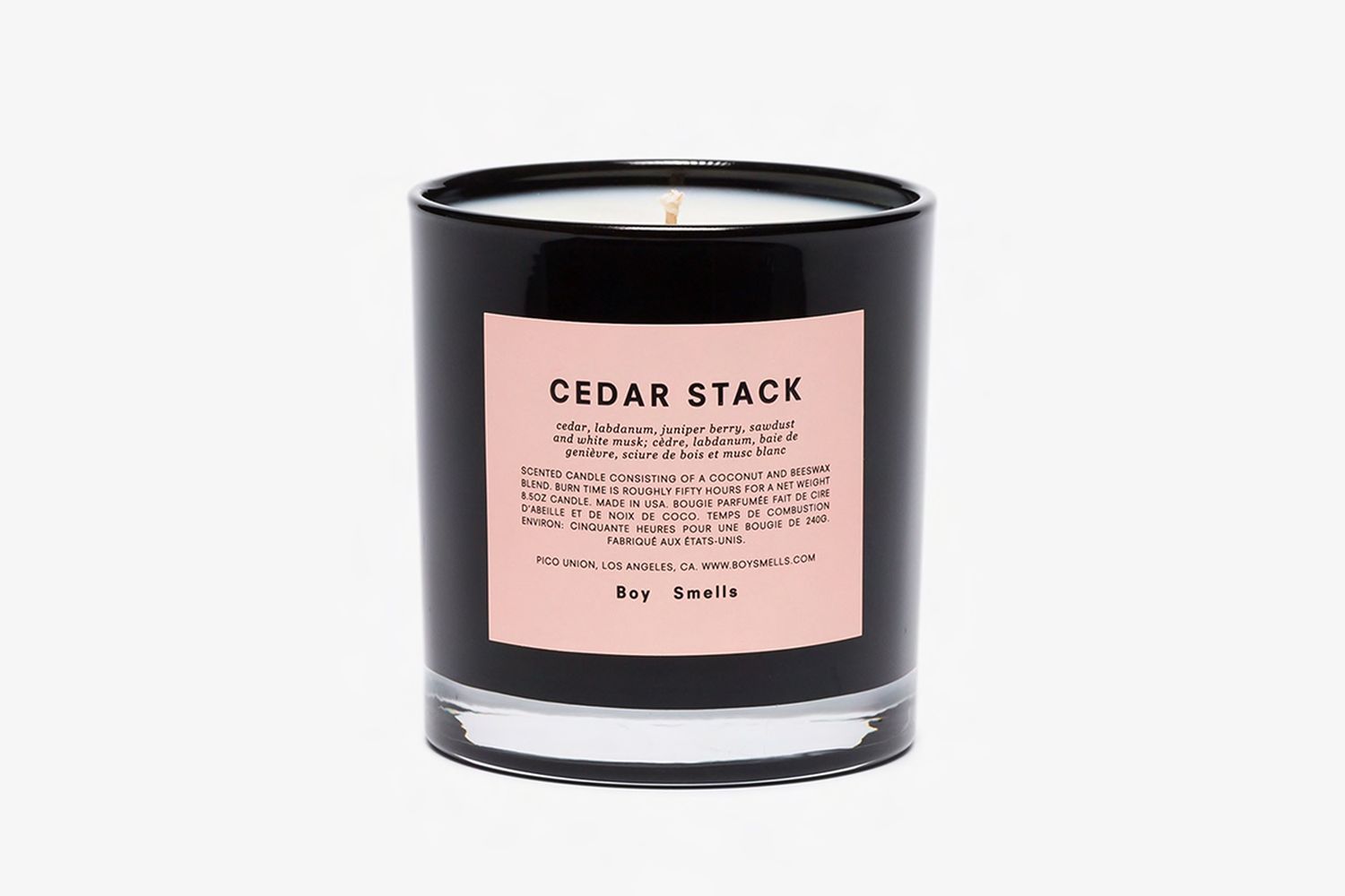 Cedar Stack candle