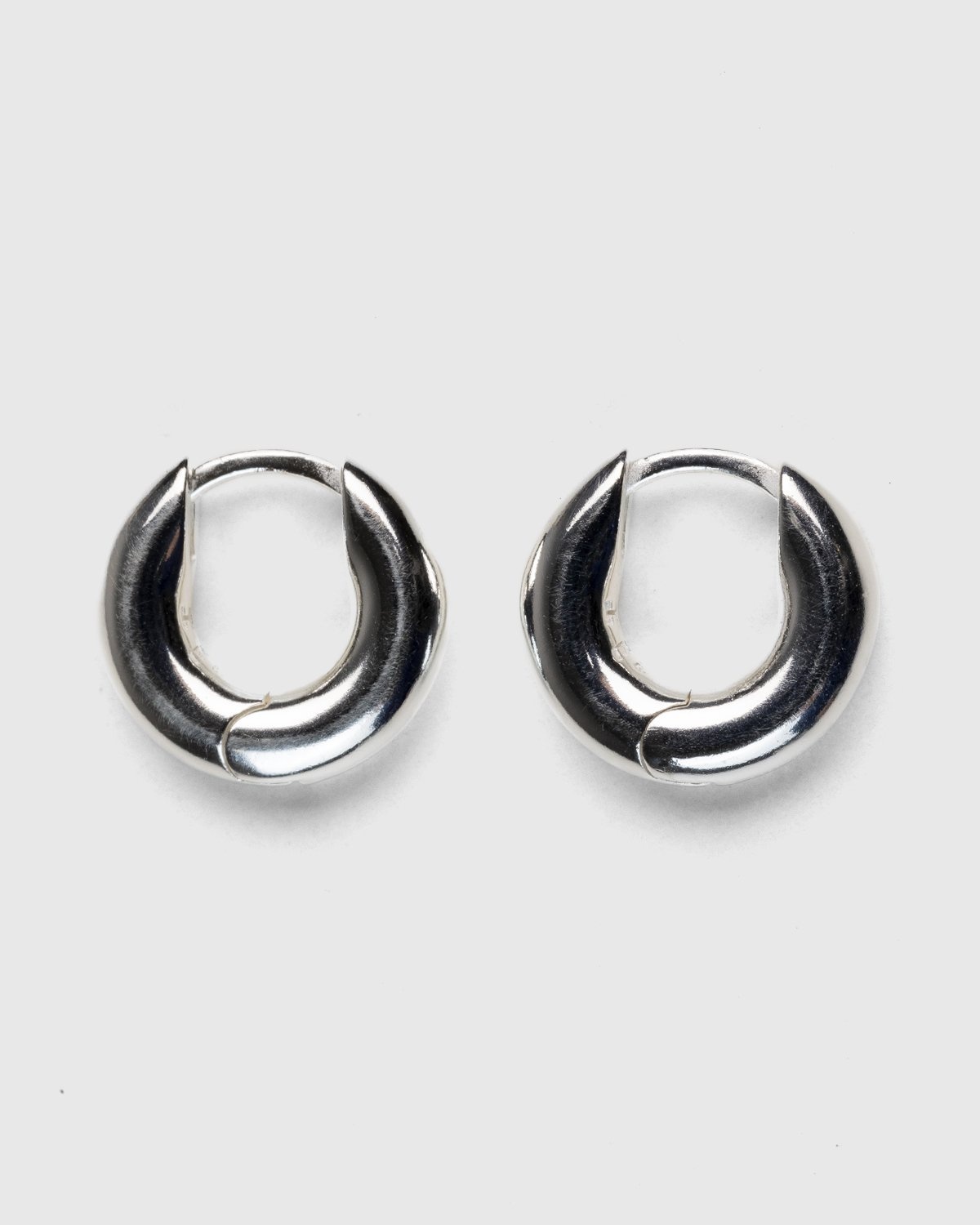 Hatton Labs – Round Hoop Earrings Silver