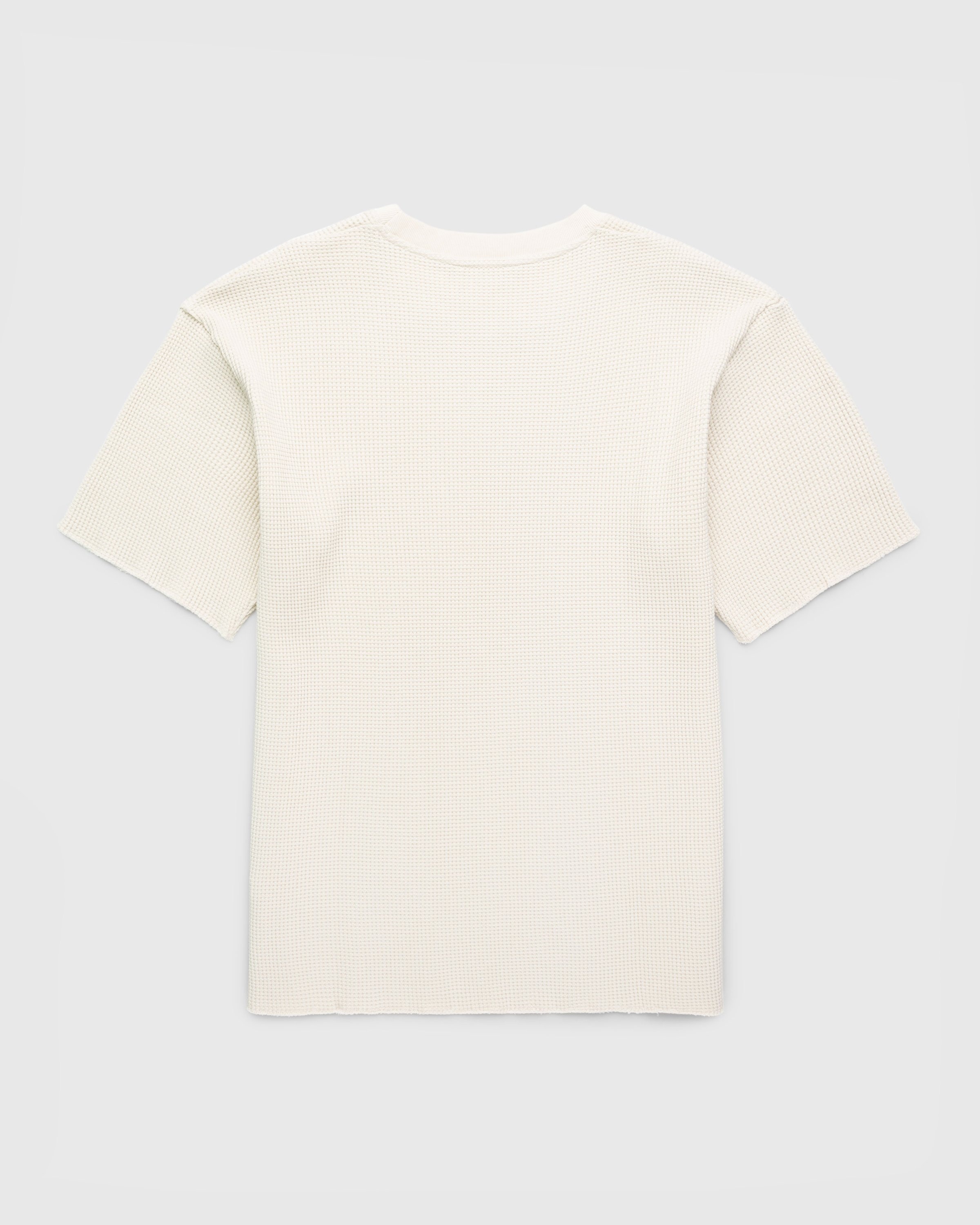 Highsnobiety HS05 – Thermal Short Sleeve Natural - Tops - Beige - Image 2