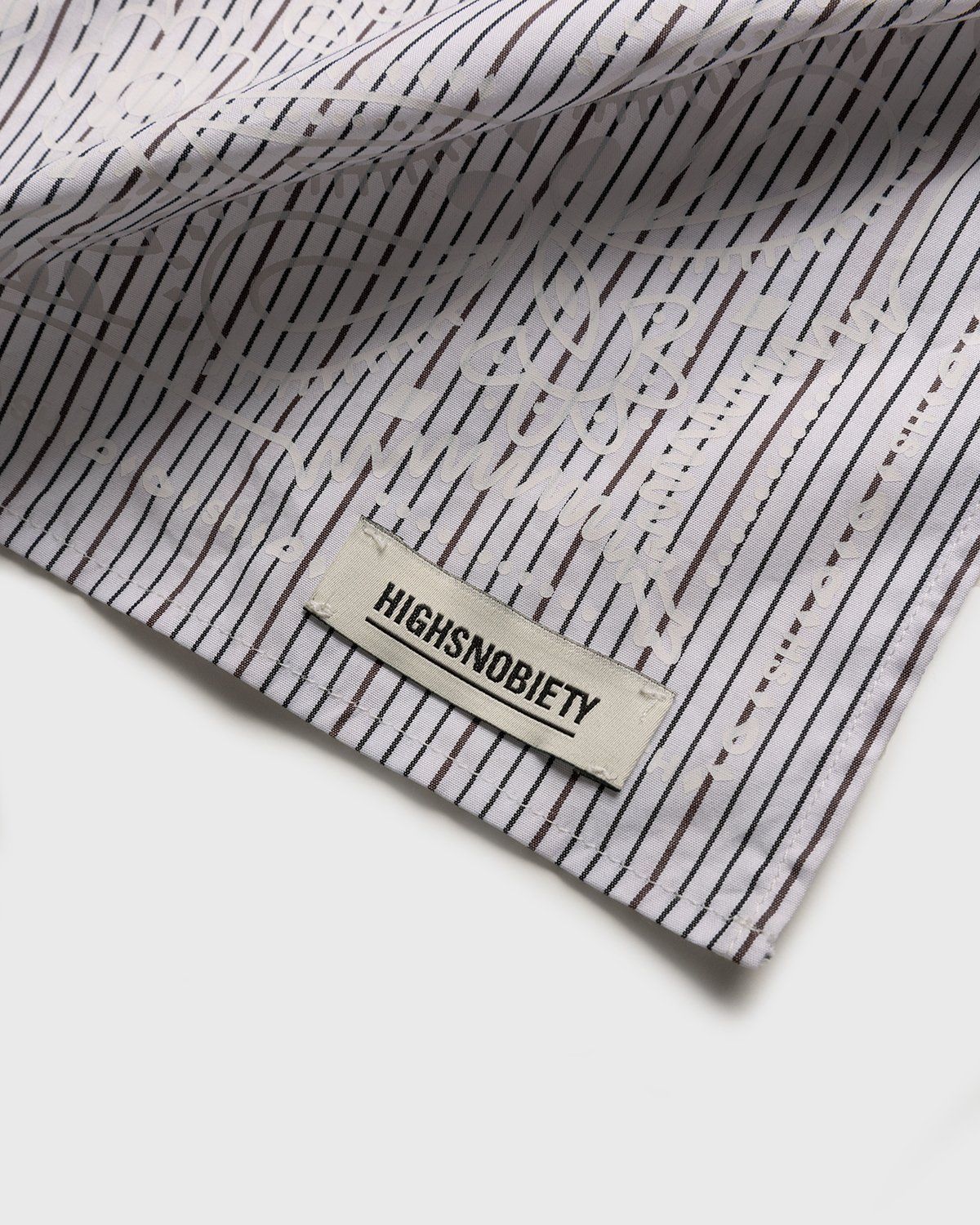 Highsnobiety – Shirting Bandana White - Scarves - White - Image 5