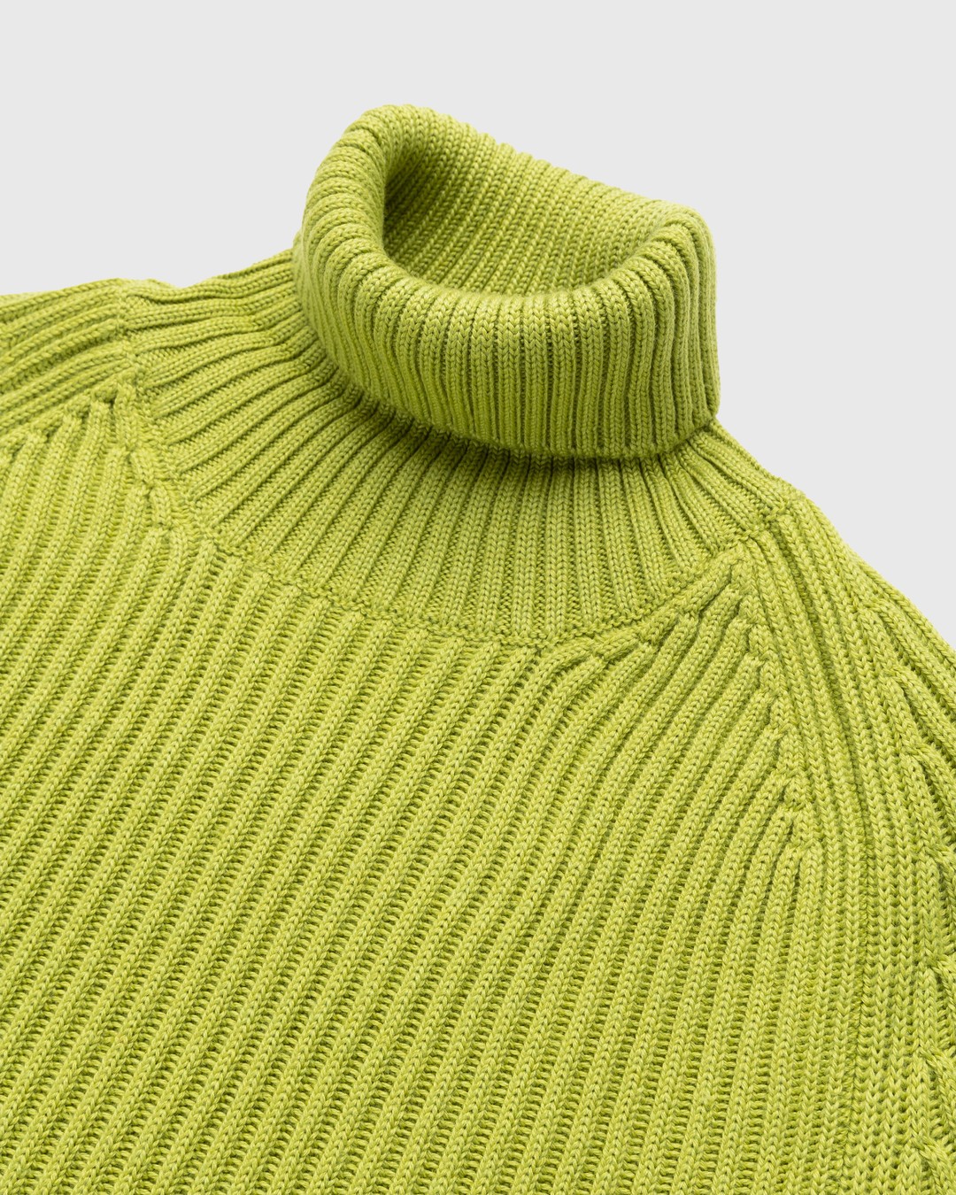 C.P. Company – Merino Wool Turtleneck Green - Knitwear - Green - Image 7