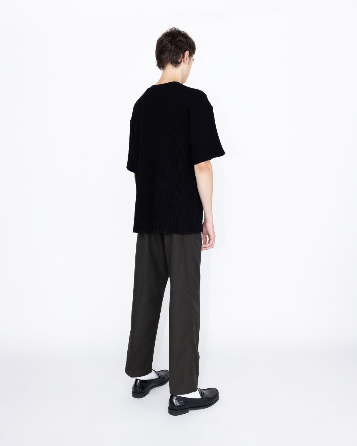 Highsnobiety HS05 – Thermal Short Sleeve Black - T-shirts - Black - Image 5