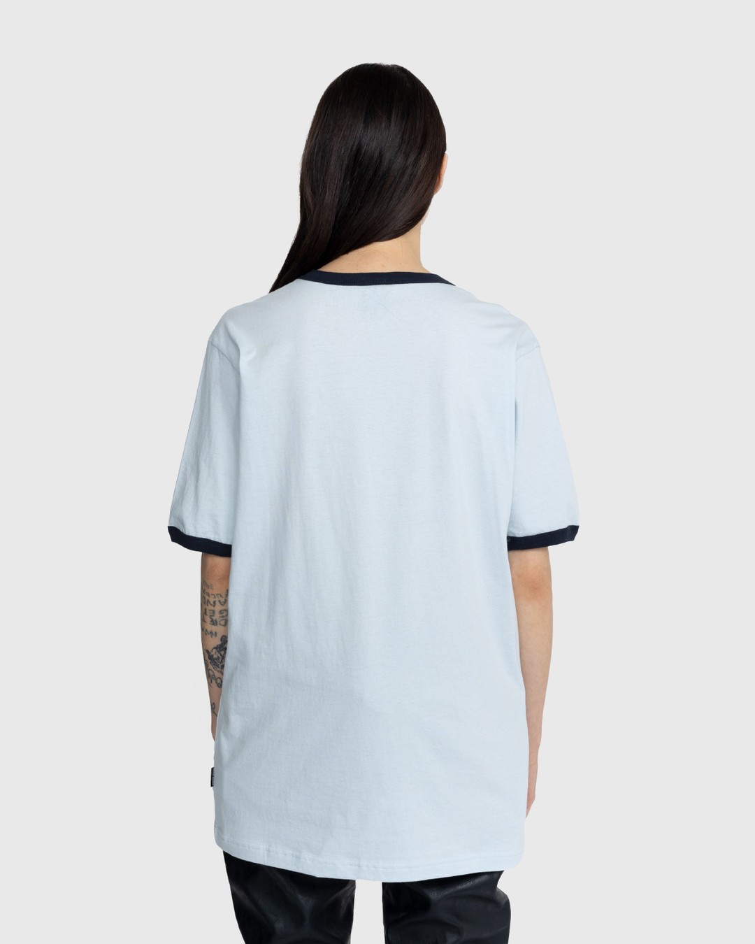 Noon Goons – Be Right Back Ringer T-Shirt Blue - Tops - Blue - Image 3