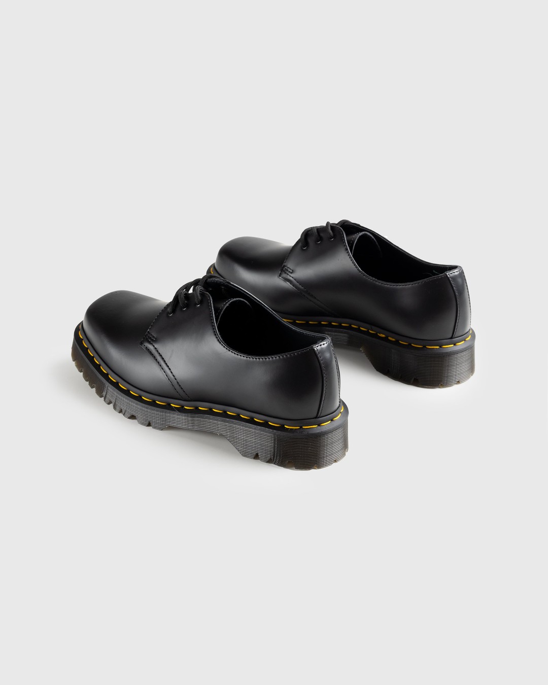 Dr. Martens – 1461 Bex Squared Black Polished Smooth - Shoes - Black - Image 4