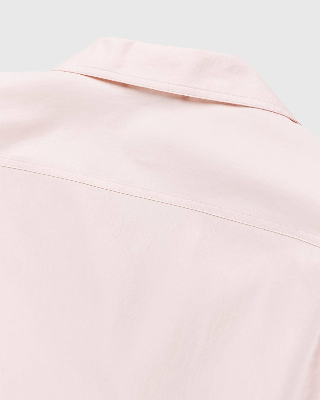 Auralee – Washed Finx Twill Pullover Shirt Light Pink - Longsleeve Shirts - Pink - Image 3