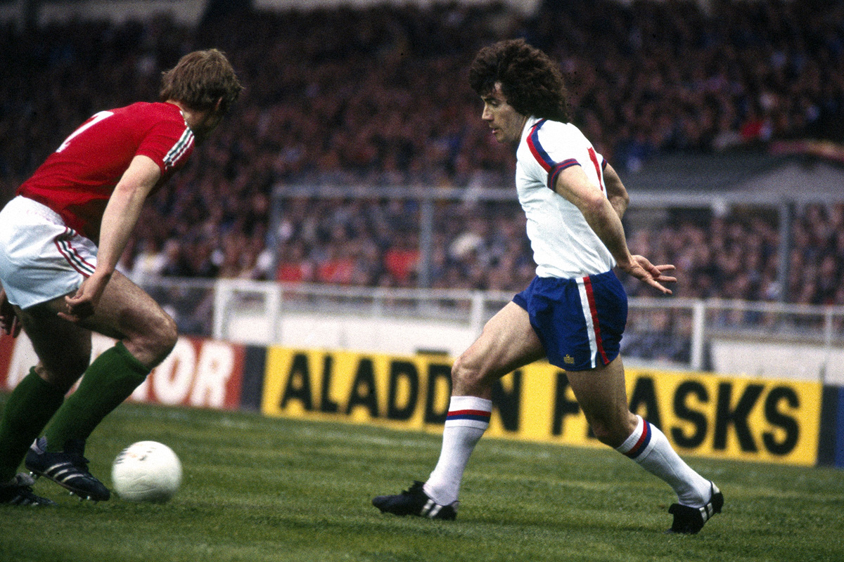 24/5/1978 International Football. England v Hungary. Kevin Keegan