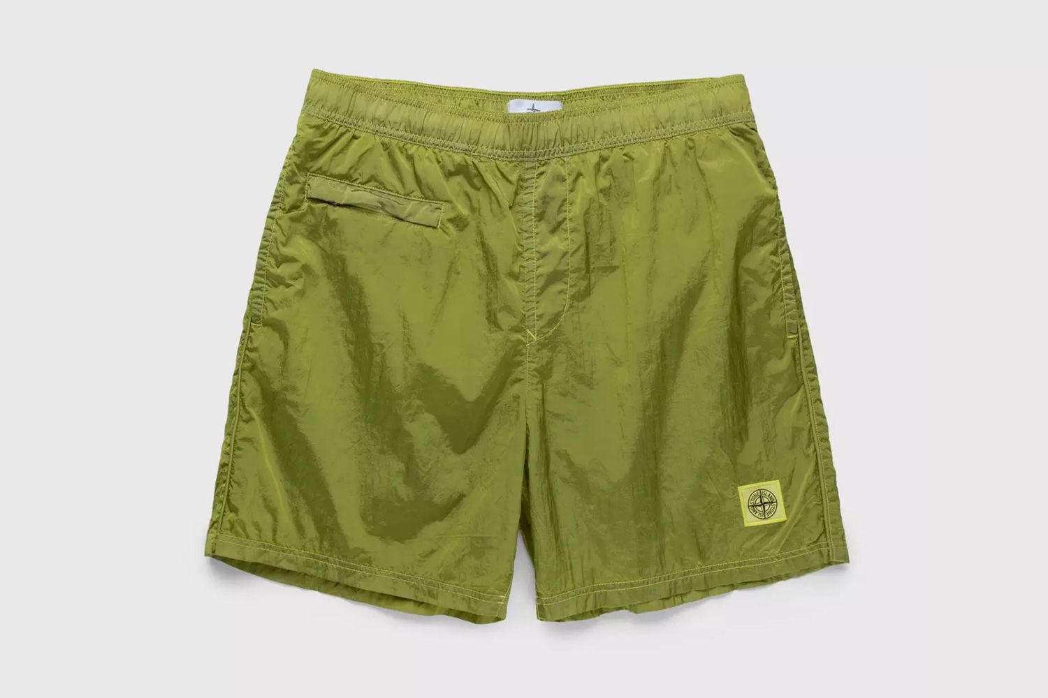 B0243 Nylon Metal Swim Shorts