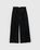 Felted Wool Suit Pants Dark Grey