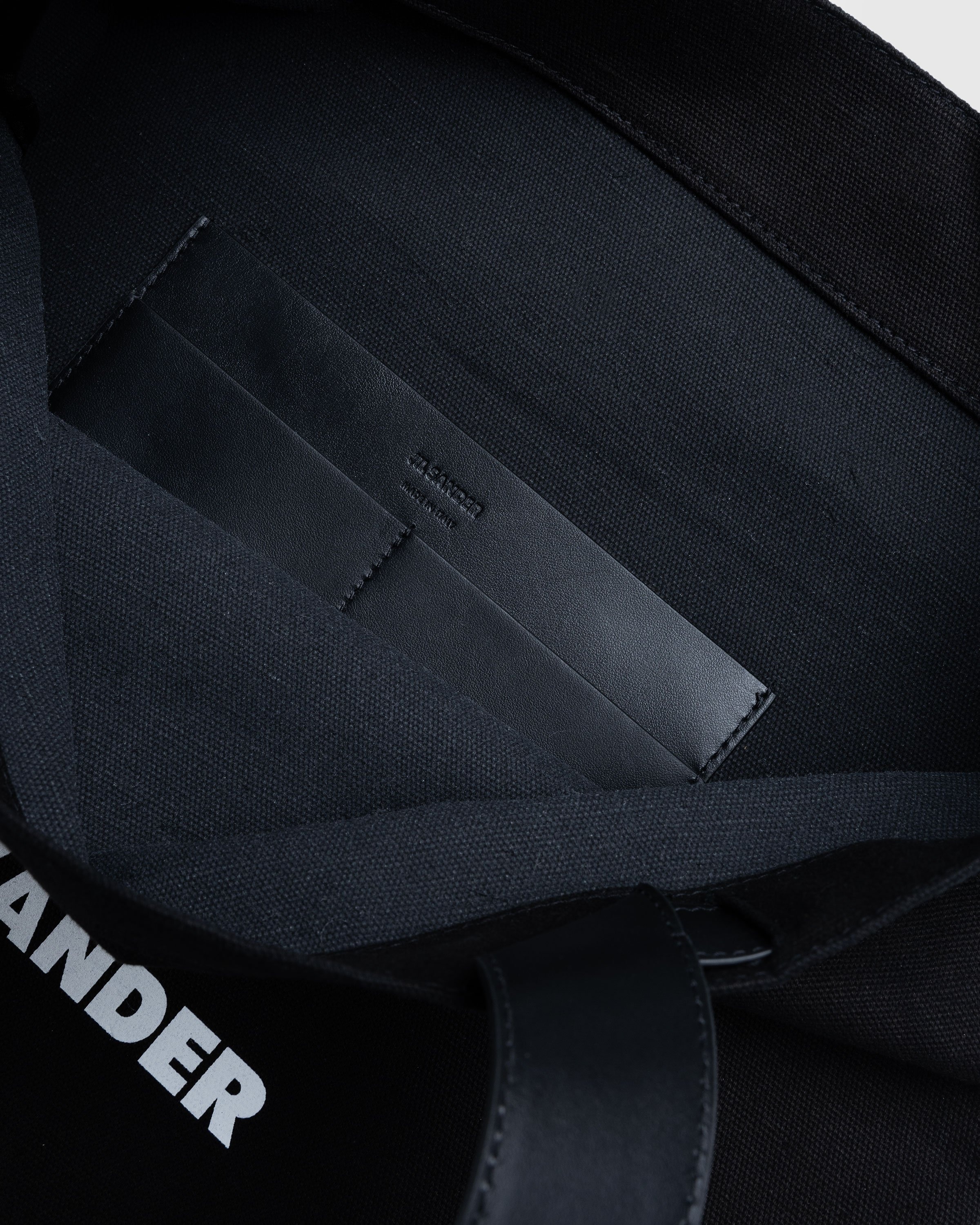 Jil Sander – Book Tote Grande Black - Bags - Black - Image 4