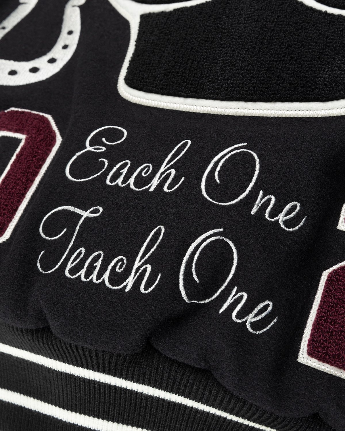 Patta – Lucky Charm Varsity Jacket Black - Outerwear - Black - Image 3