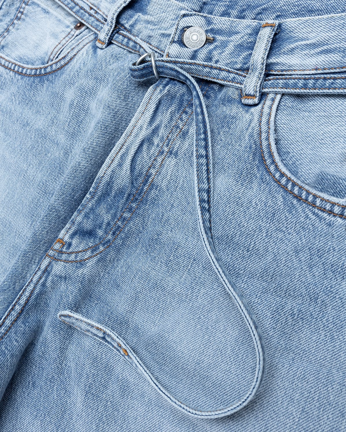 Acne Studios – Loose Fit Jeans Blue - Pants - Blue - Image 3