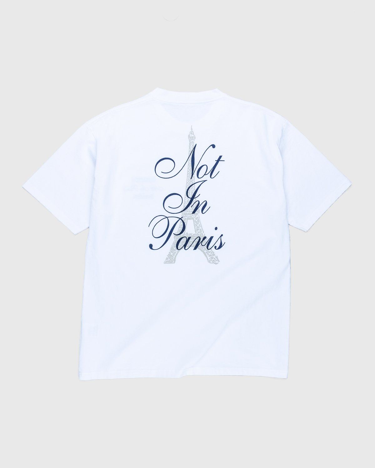 Highsnobiety – Not In Paris 3 Tour Eiffel T-Shirt White - Tops - White - Image 1