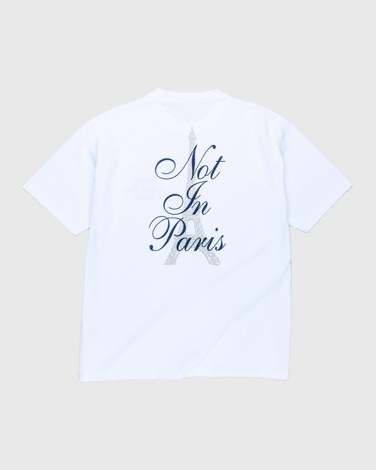 Highsnobiety – Not In Paris 3 Tour Eiffel T-Shirt White - T-shirts - White - Image 1